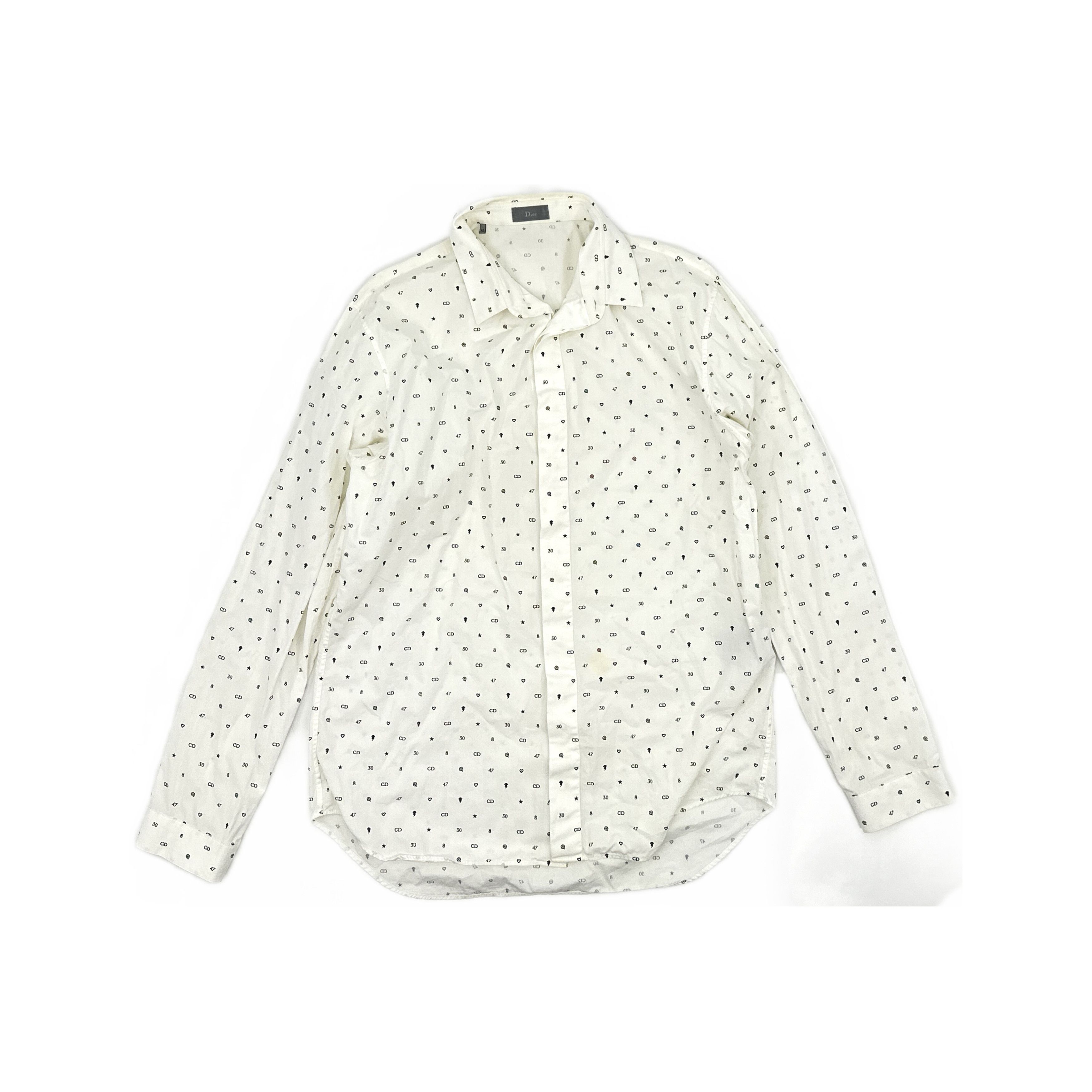Dior Dior Monogram Print Button Up Shirt Size 42 Size US XS / EU 42 / 0 - 1 Thumbnail