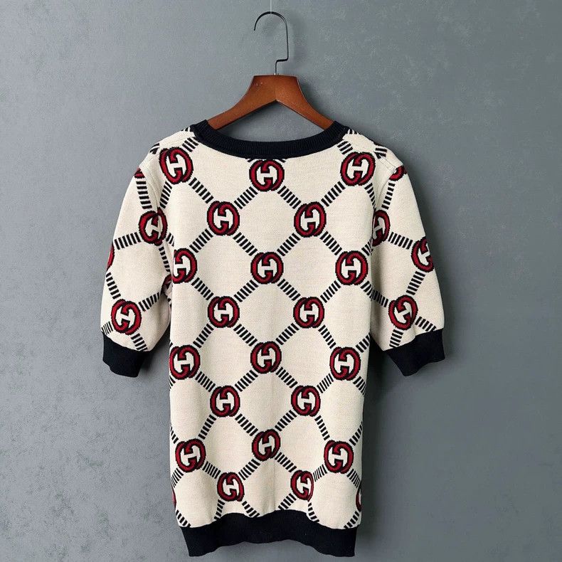 Gucci Gucci Double-sided diamond-shaped double-G knitted sweater Size M / US 6-8 / IT 42-44 - 2 Thumbnail