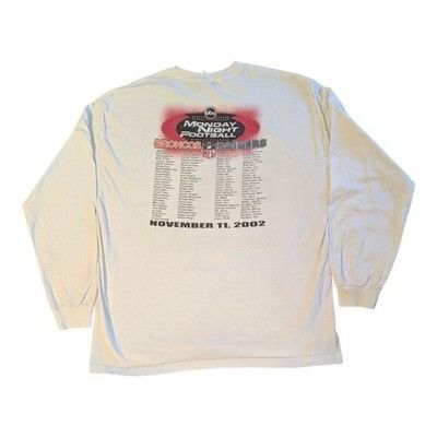 NFL Vintage 2002 Monday Night Football Denver Broncos vs Oakland Size US XXL / EU 58 / 5 - 2 Thumbnail