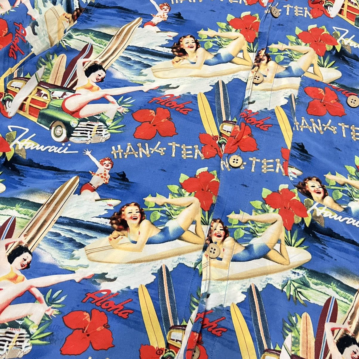Hysteric Glamour × Mastermind Japan Vintage Hangten x Junction West Hawaiian shirt Size US M / EU 48-50 / 2 - 3 Thumbnail