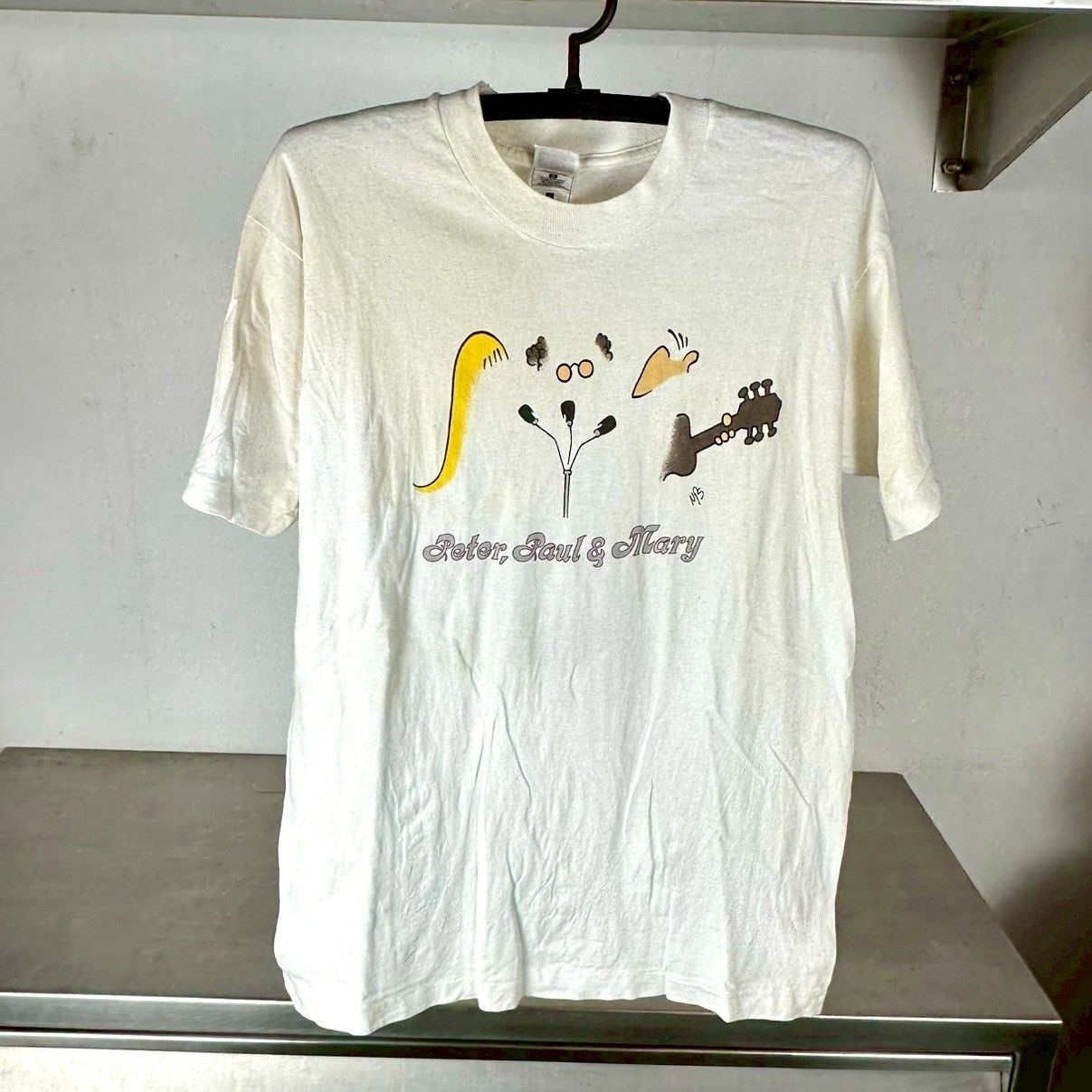 Vintage Vintage 90s Peter, Paul & Mary And Richard T-shirt Size US L / EU 52-54 / 3 - 1 Thumbnail