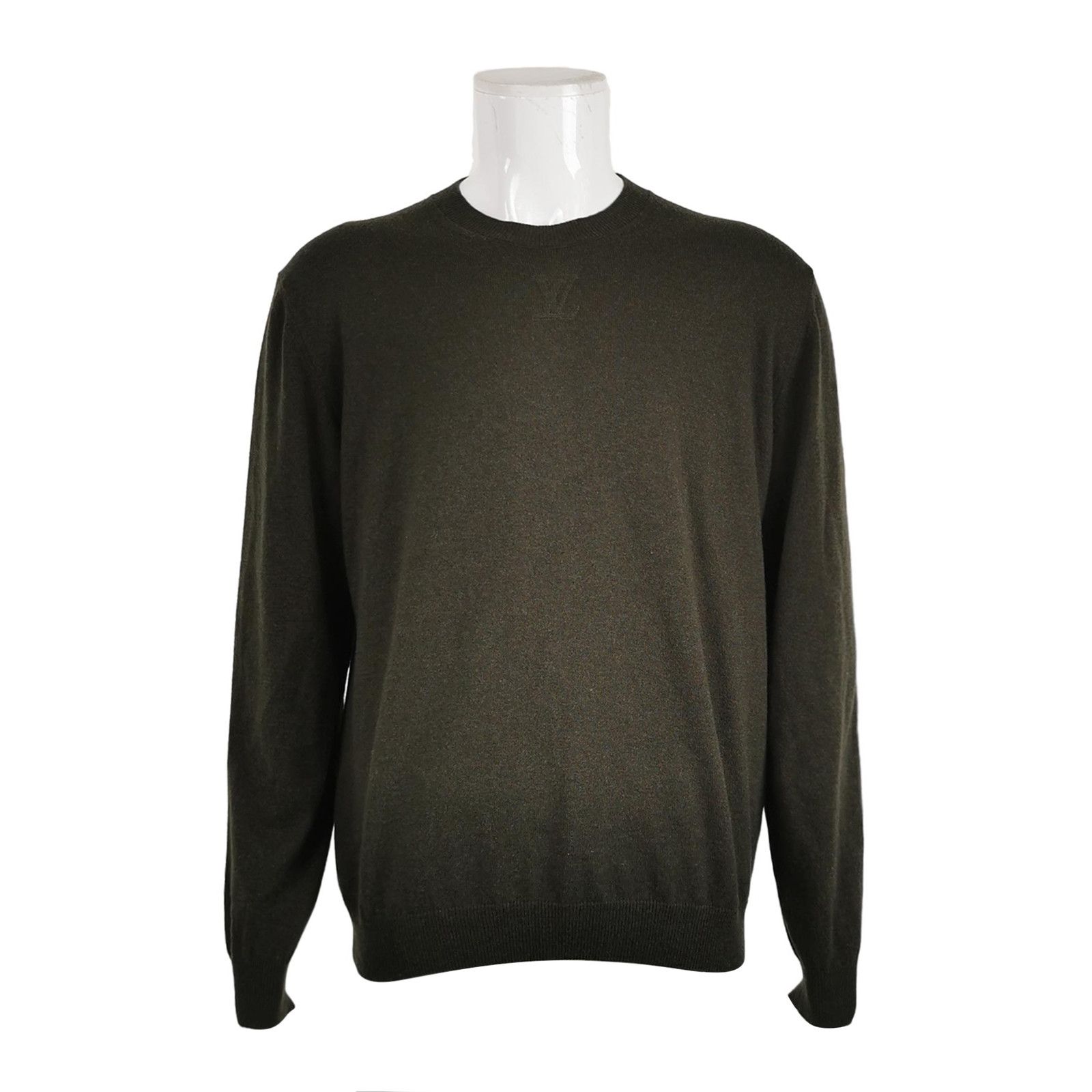 Louis Vuitton Louis Vuitton Cashmere Silk LV Logo Sweater XL Size US XL / EU 56 / 4 - 1 Thumbnail