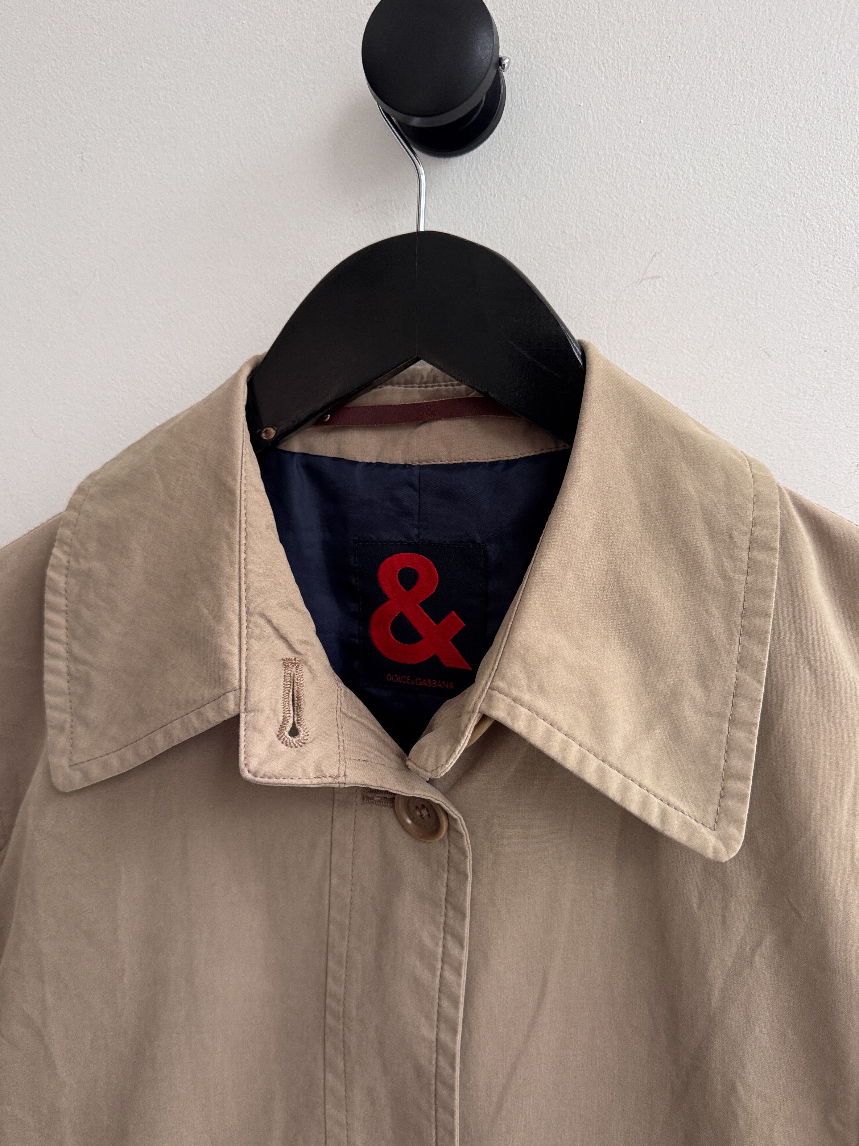 Dolce & Gabbana Vintage Dolce & Gabbana Trench Coat Jacket Size M / US 6-8 / IT 42-44 - 7 Thumbnail