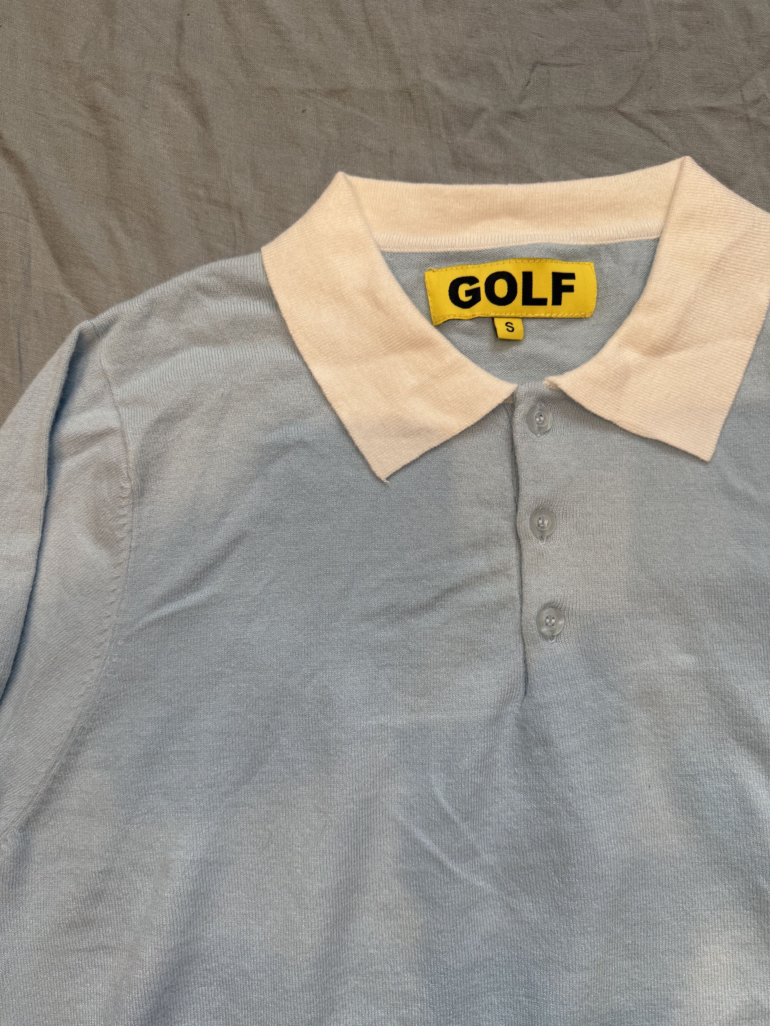 Golf Wang Two Tone Longsleeve Polo sweater Size US S / EU 44-46 / 1 - 2 Thumbnail