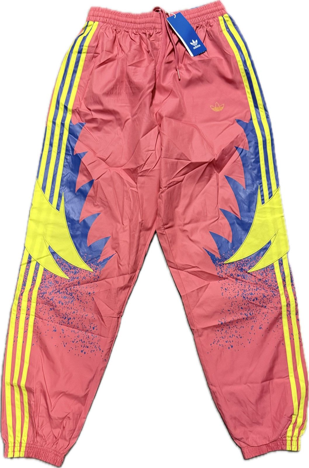 Adidas ADIDAS RARE ICONIC ABSTRACT STRIPE MOTIF PANTS Size 31" - 1 Preview