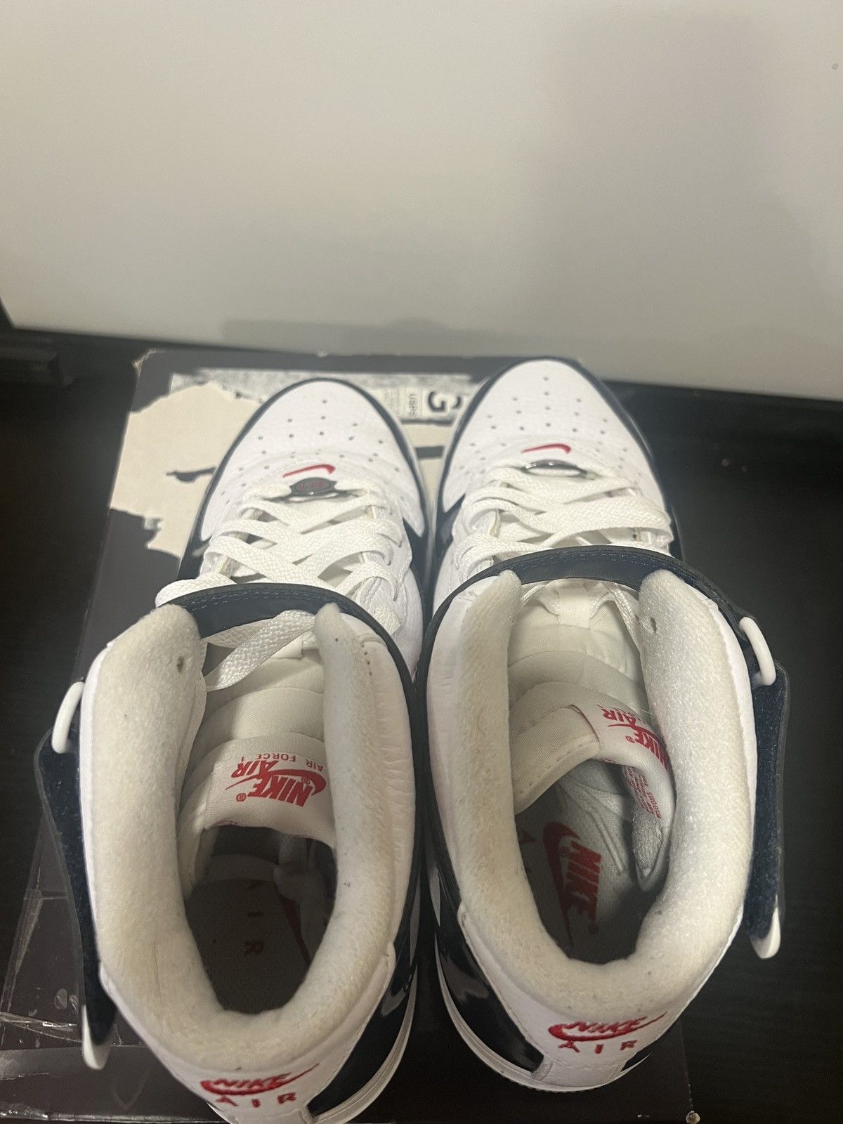 Nike SIZE 9.5 MEN - Nike Air Force 1 QS Mid Independence Day Size US 9.5 / EU 42-43 - 5 Thumbnail