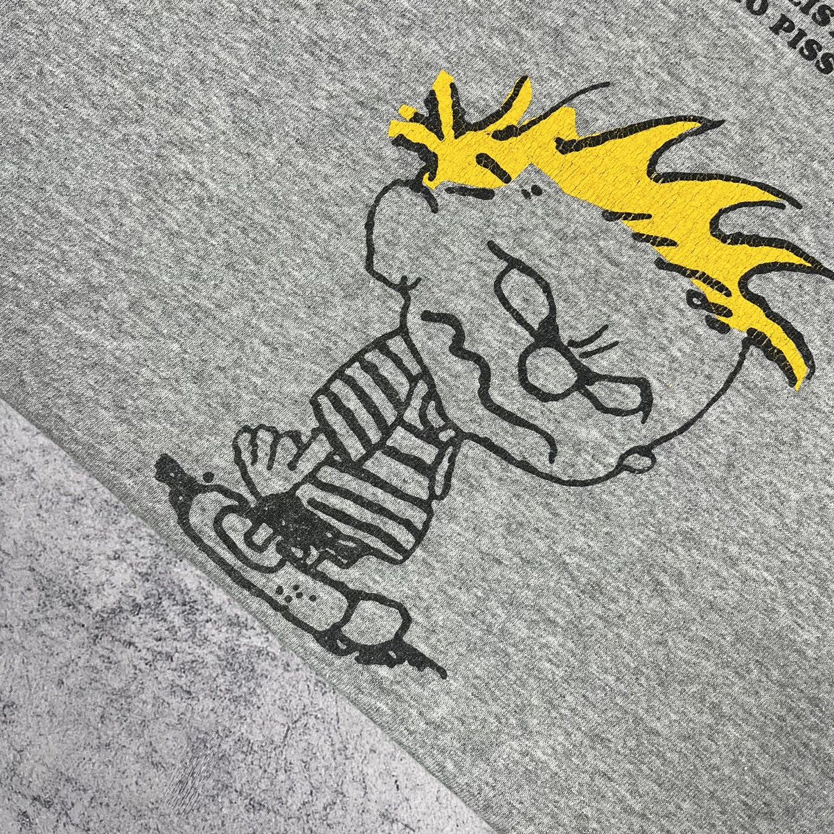 Cartoon Network Vintage Calvin and Hobbs Cartoon Humor T Shirt 90’s Size US M / EU 48-50 / 2 - 8 Thumbnail