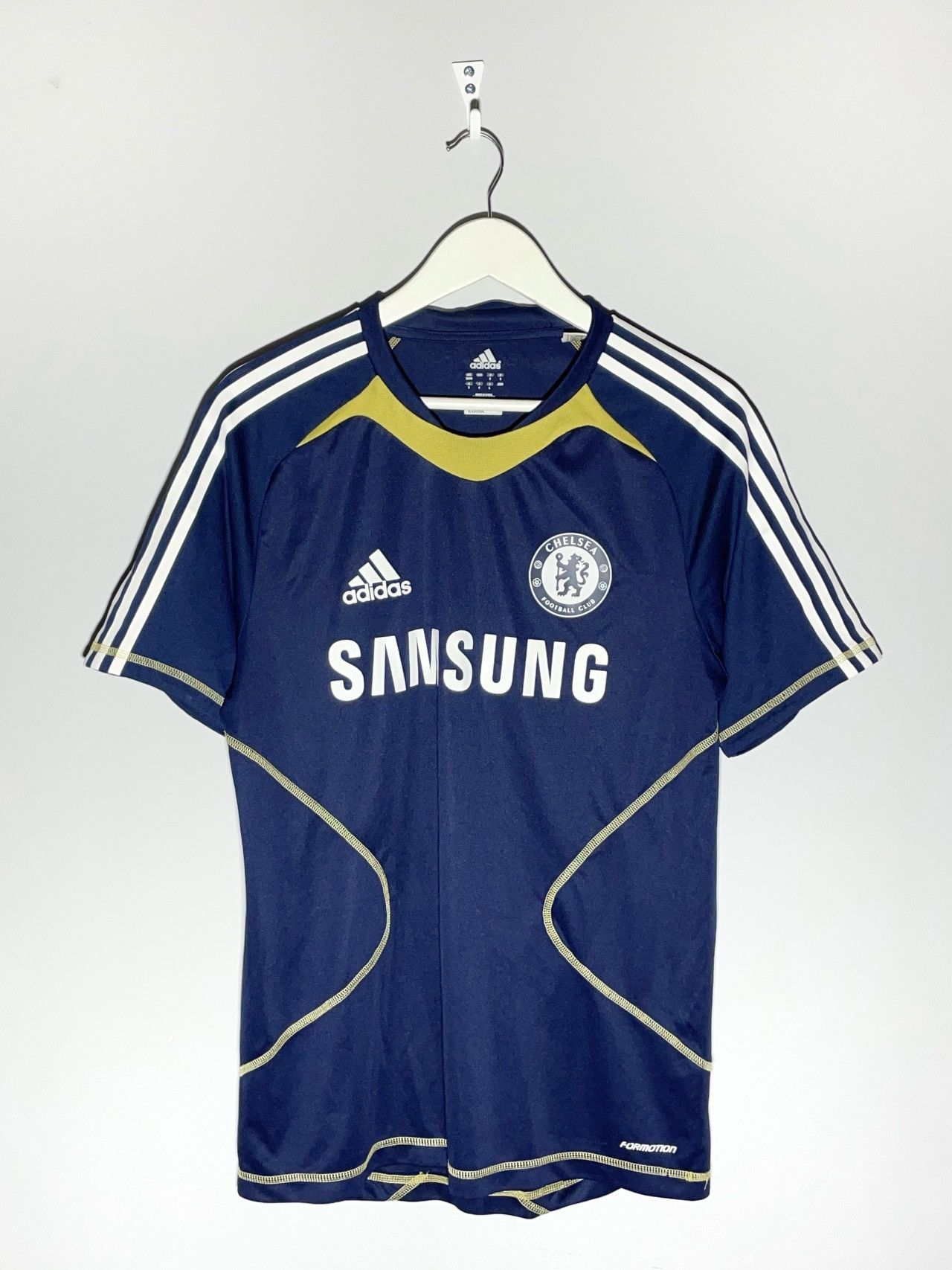 Adidas × Chelsea Soccer Chelsea FC Adidas 2010/11 Training Y2k Football Shirt Size US M / EU 48-50 / 2 - 1 Thumbnail