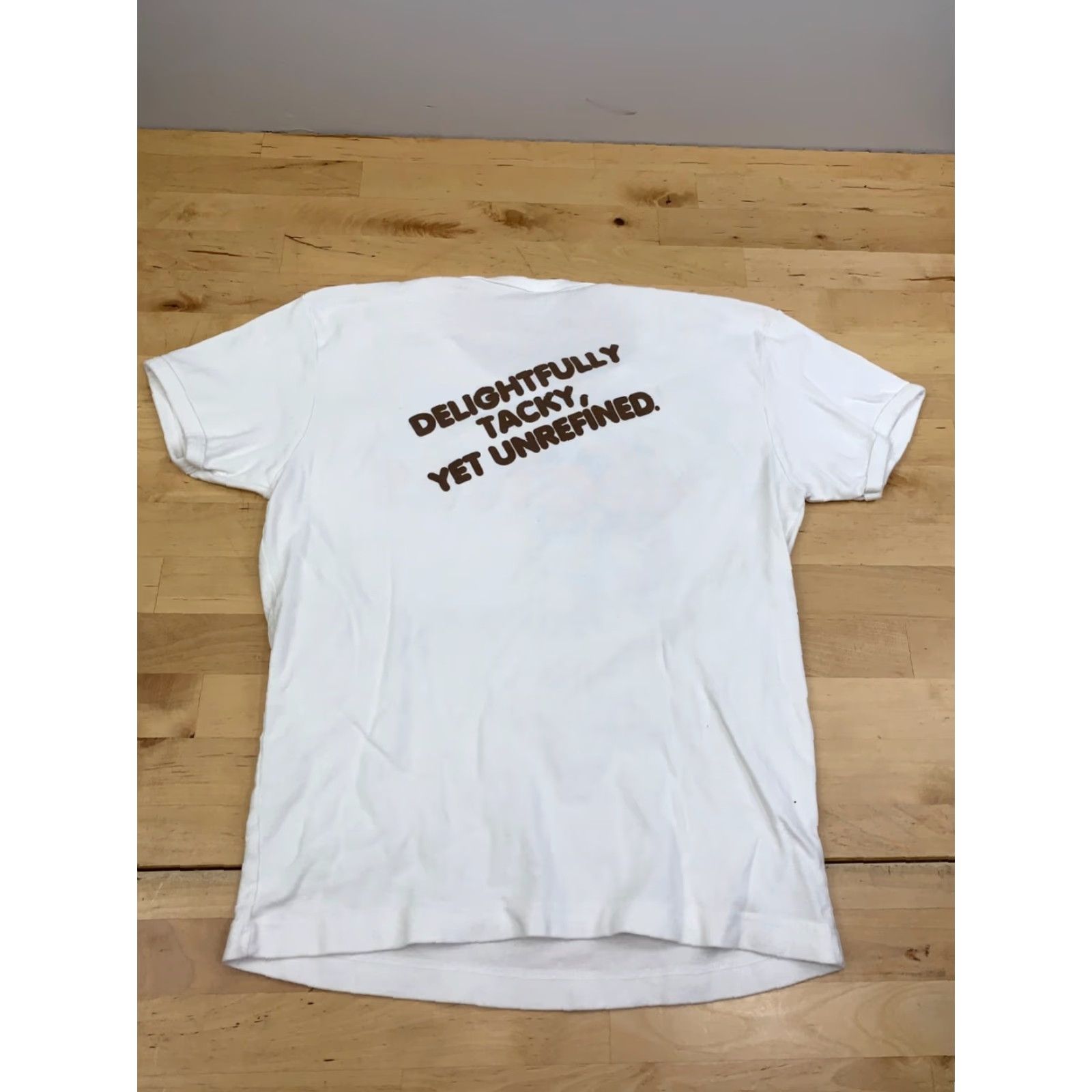 American Apparel VINTAGE Hooters T Shirt Womens L Fitted White Pendleton Round Up Y2K 12256 Size L / US 10 / IT 46 - 8 Thumbnail