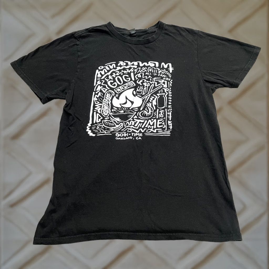 Vintage District Concept Tee Graphic T-Shirt Unisex M Black Crew Neck Short Sleeve Cotton Preshrunk Basic City Adults Womens Mens Size M / US 6-8 / IT 42-44 - 1 Thumbnail