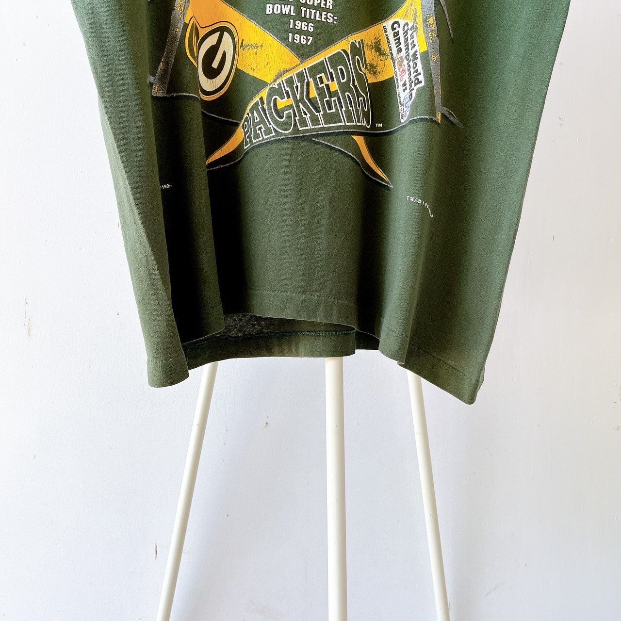 Vintage 90s Green Bay Packers players NFL t-shirt/ L Size US L / EU 52-54 / 3 - 4 Thumbnail