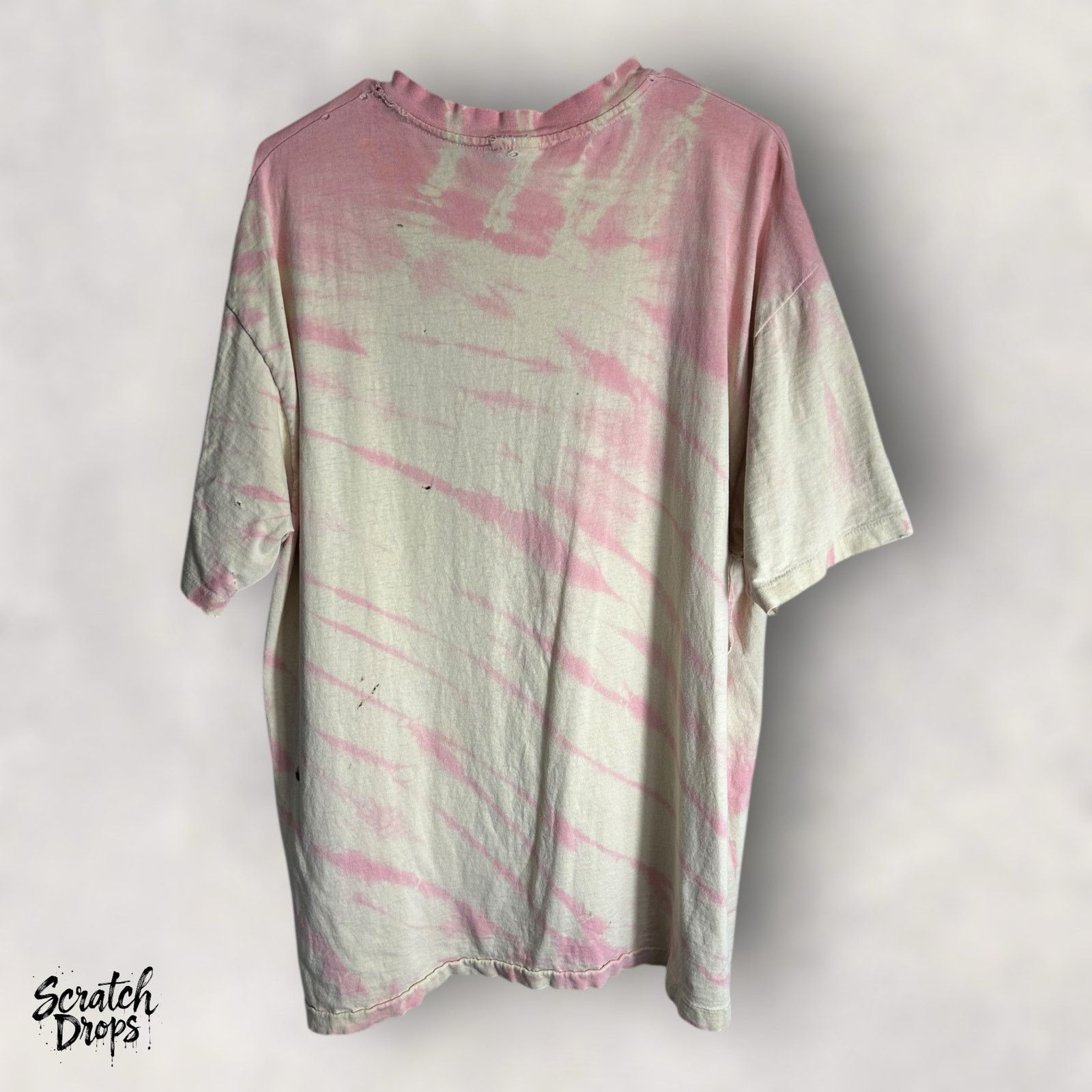 Hanes VTG 90s The Doors Jim Morrison Tie Dye T-Shirt XL USA Size US XL / EU 56 / 4 - 4 Thumbnail
