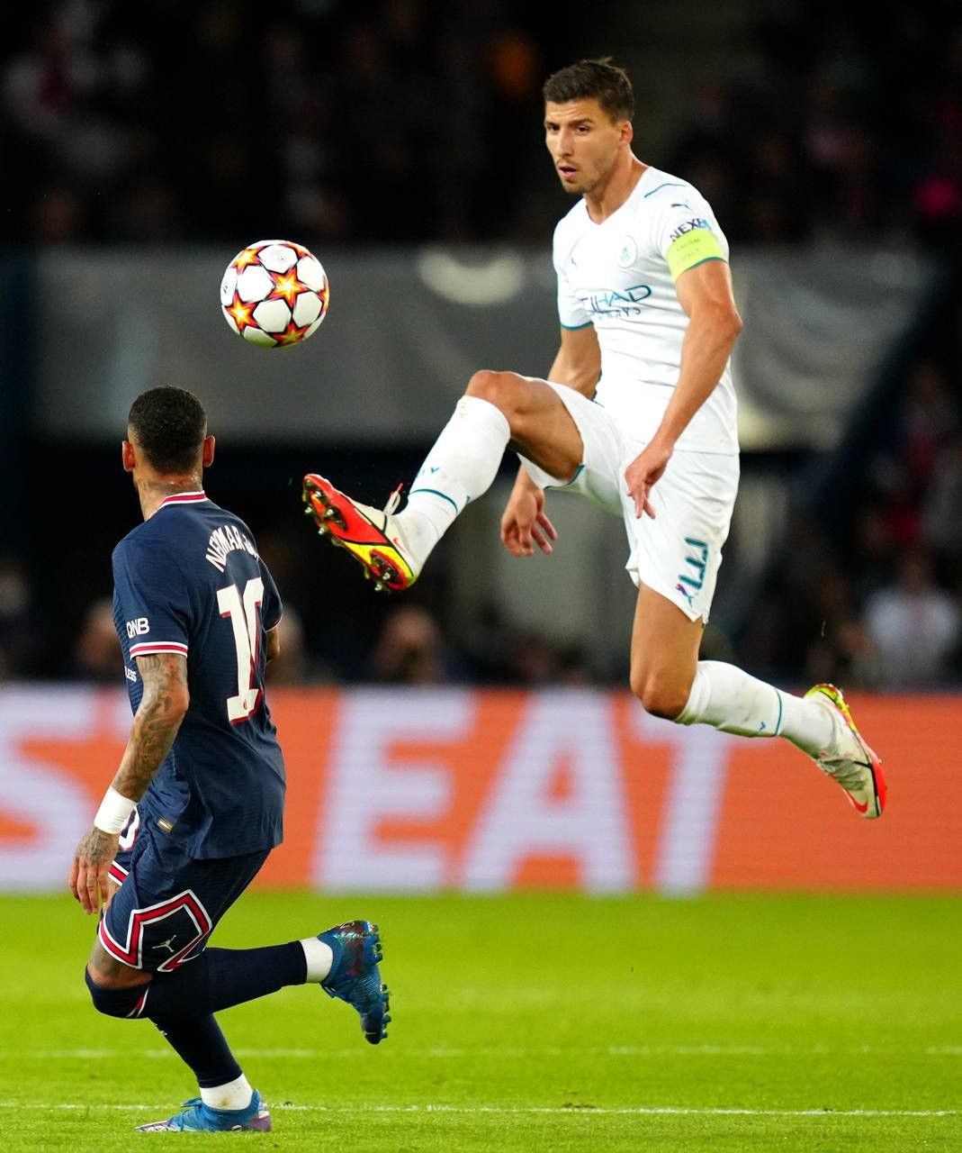 Puma × Vintage MAN CITY PUMA 2021/2022 FOOTBALL AWAY JERSEY #3 RUBEN DIAS Size US M / EU 48-50 / 2 - 19 Thumbnail