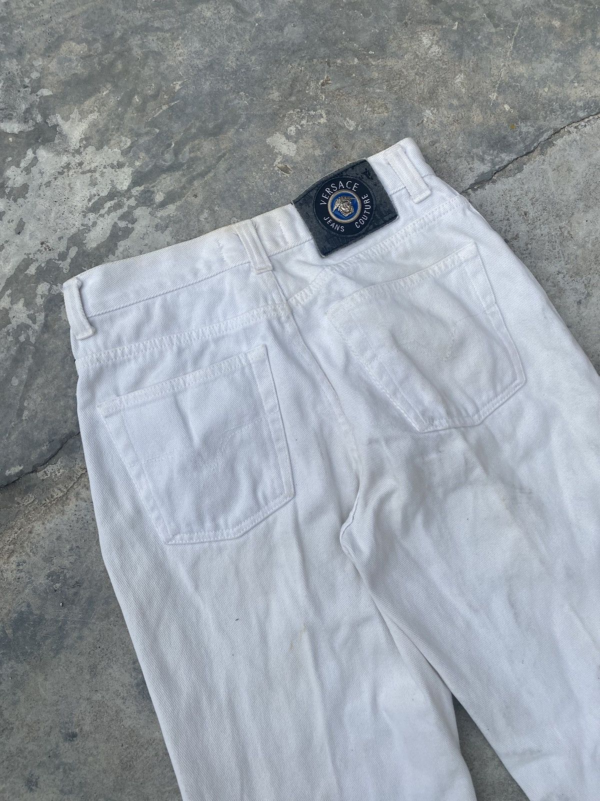 Versace Jeans Couture × Vintage Versace Dirty Jeans Size US 28 / EU 44 - 15 Thumbnail