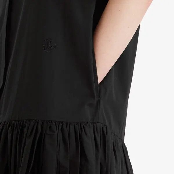Jil Sander o1loc1c0426 T-Shirt Dress in Black Size S / US 4 / IT 40 - 5 Thumbnail