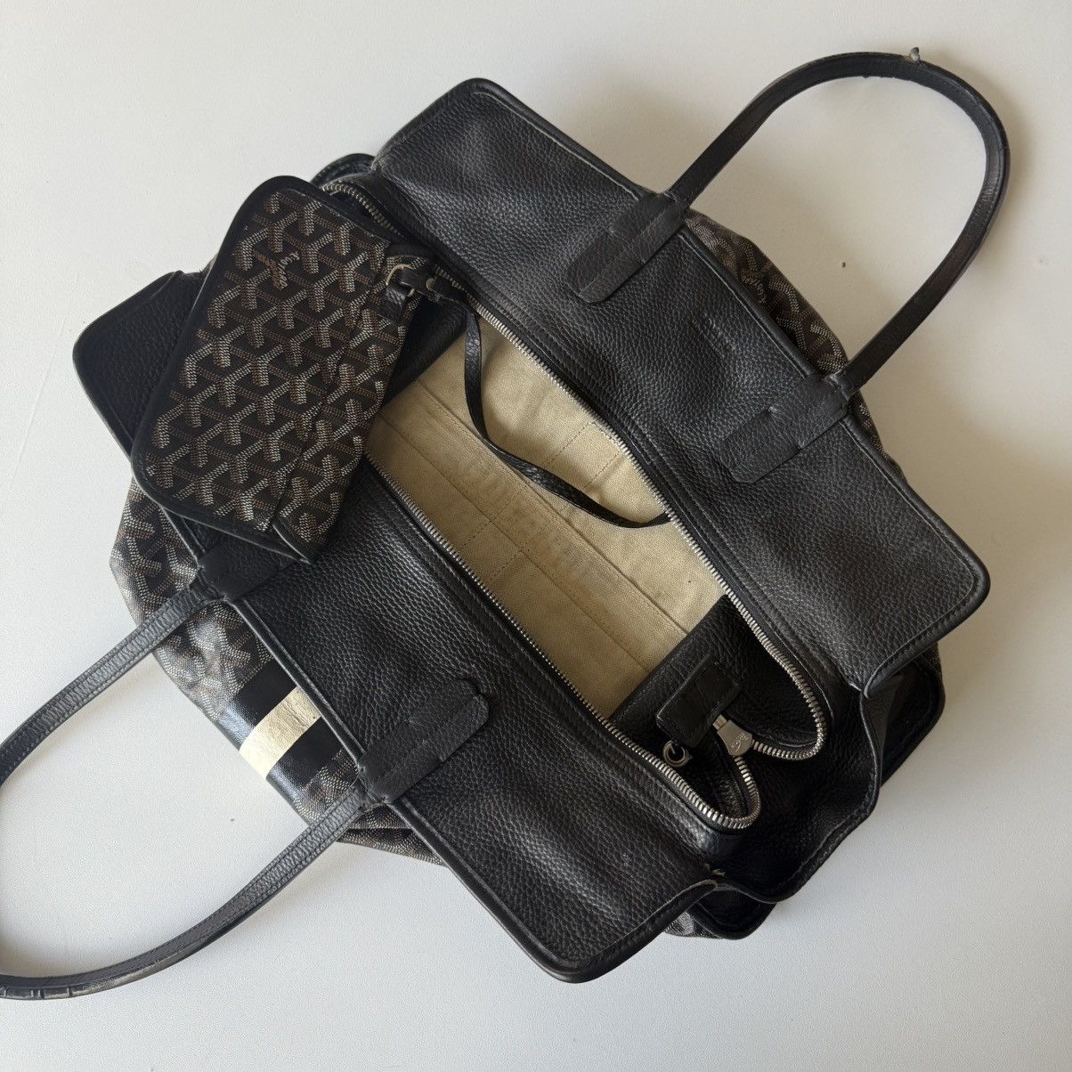 Goyard 2011 Goyard Discontinued Hardy GM Bag Size ONE SIZE - 11 Thumbnail