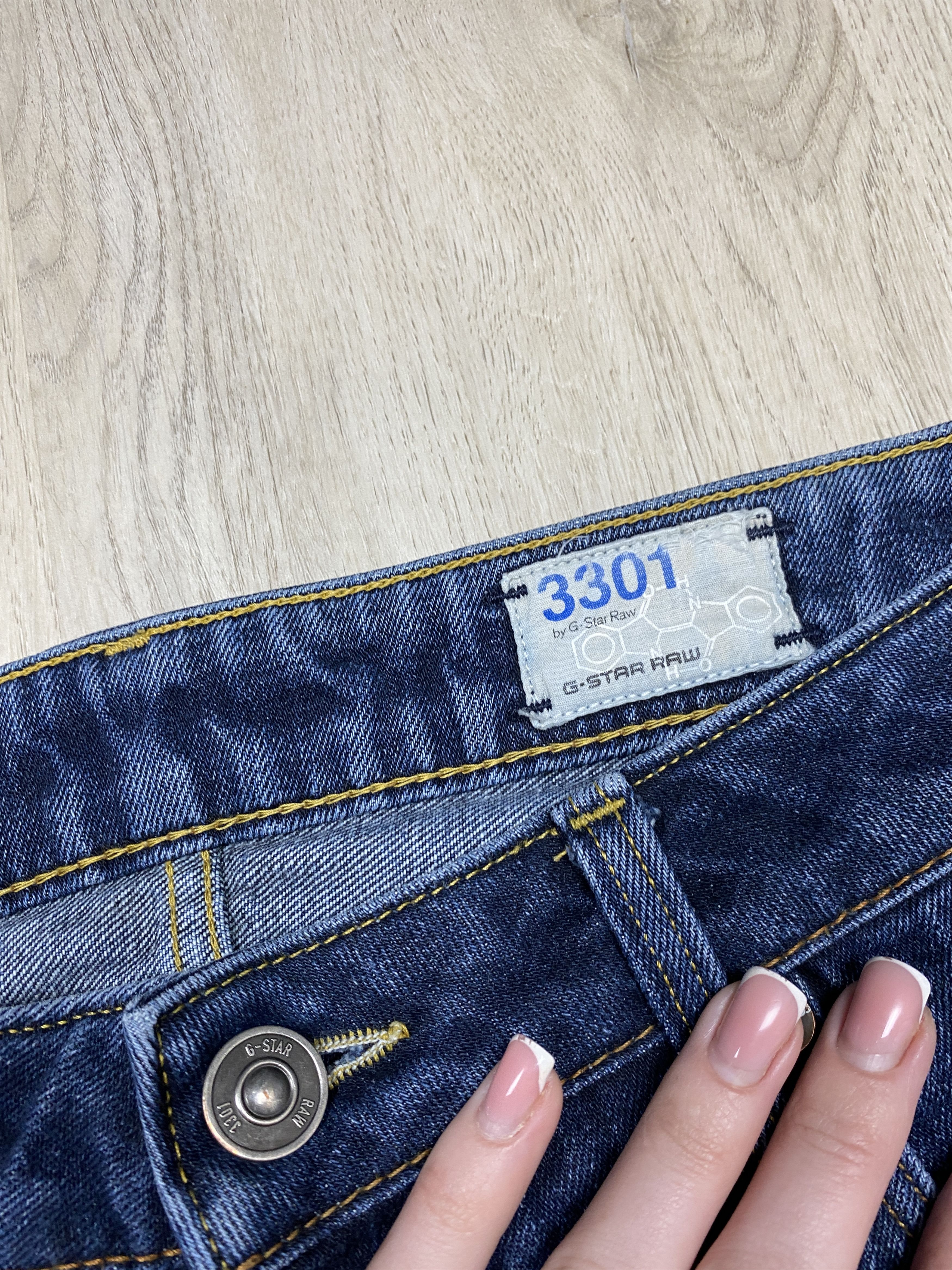 G-Star G Star Raw Vintage Mens Denim Pants Low Tapered Jeans Size US 32 / EU 48 - 5 Thumbnail