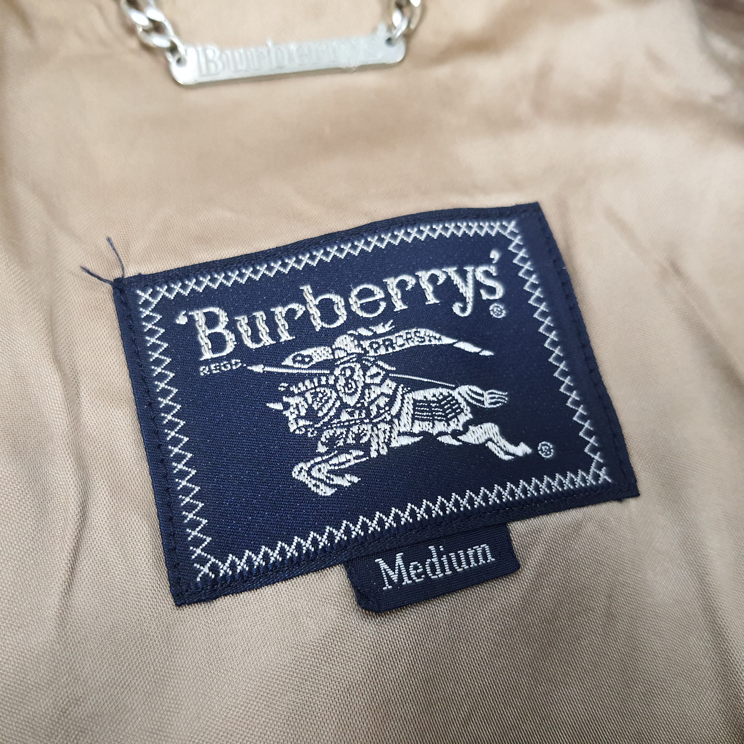 Burberry × Vintage Vintage Burberrys Luxury Italian Designer Sweat Jacket Size US M / EU 48-50 / 2 - 6 Thumbnail