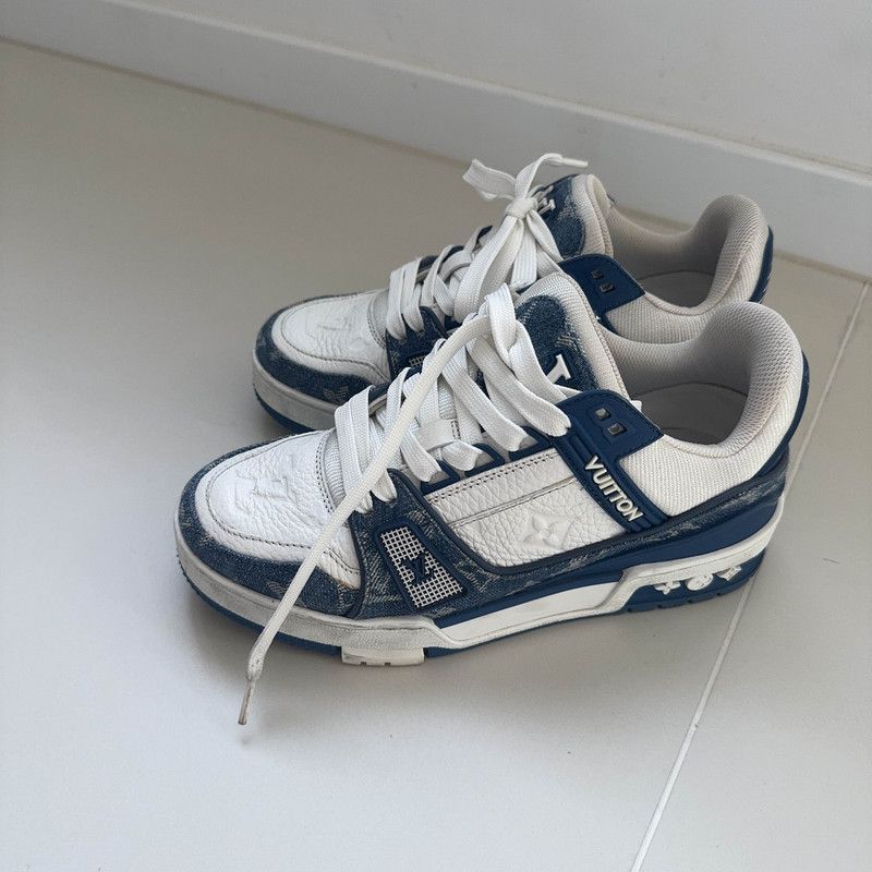Louis Vuitton Louis Vuitton Trainer Fashion Casual Sneakers -2508 Size US 4 / IT 34 - 1 Thumbnail