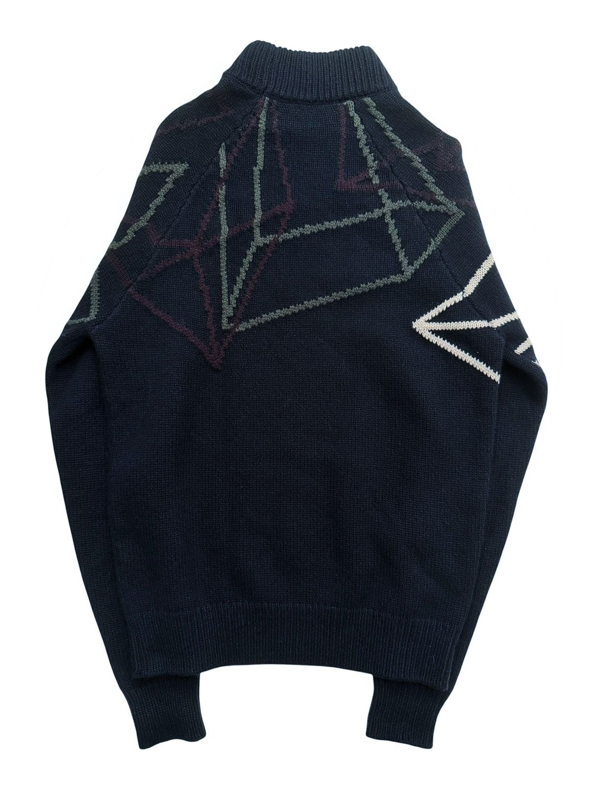 Hermes $3600 FW19 Runway Cashmere Abstract Turtleneck Size US S / EU 44-46 / 1 - 3 Thumbnail