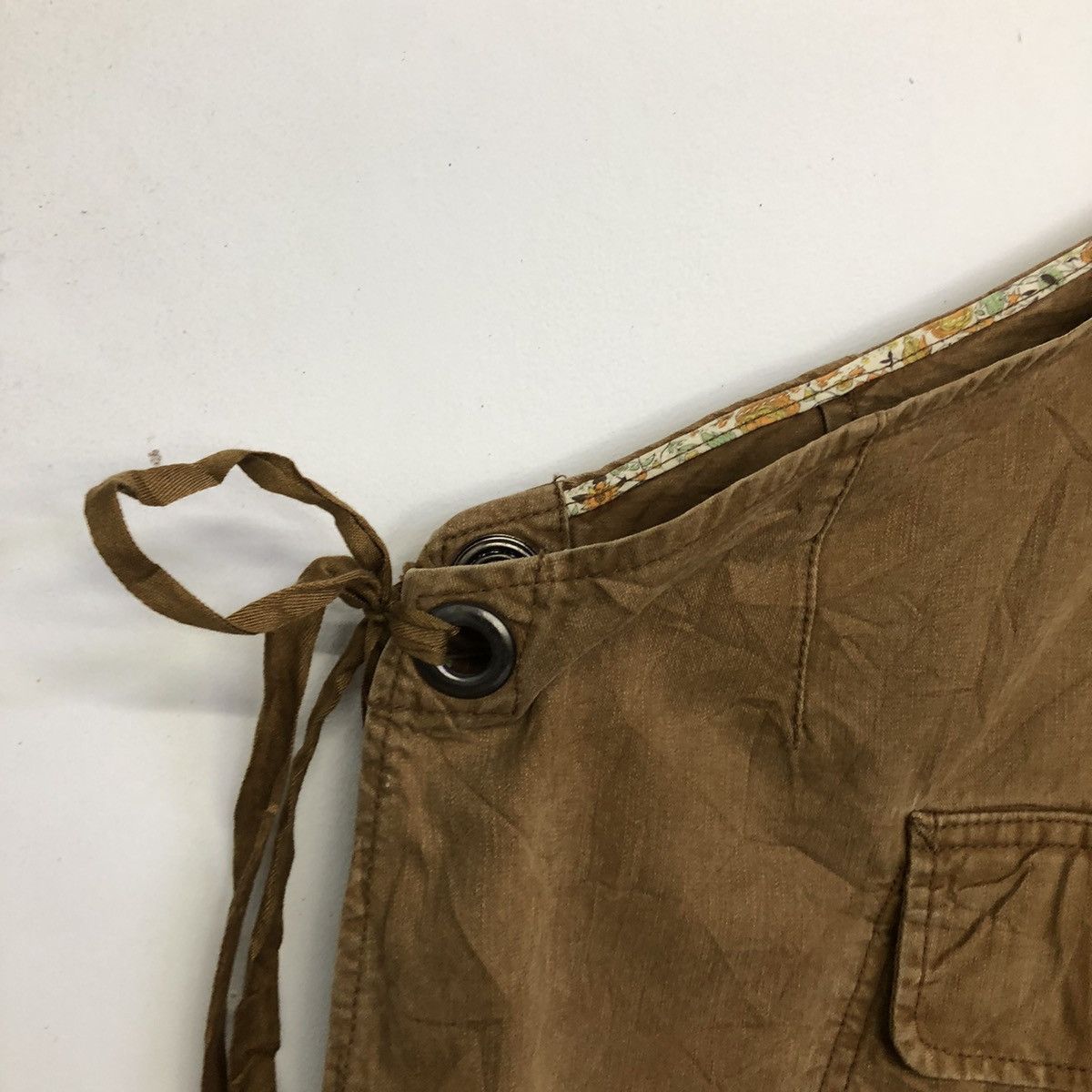Japanese Brand × OMNIGOD Omnigod Tan Duck Work Canvas Outerwear Apron Size 36 - 7 Thumbnail