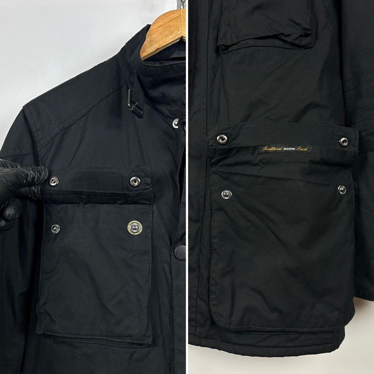 Barbour Barbour International Blackwell Waxed Motorcycle Jacket Size US L / EU 52-54 / 3 - 16 Thumbnail
