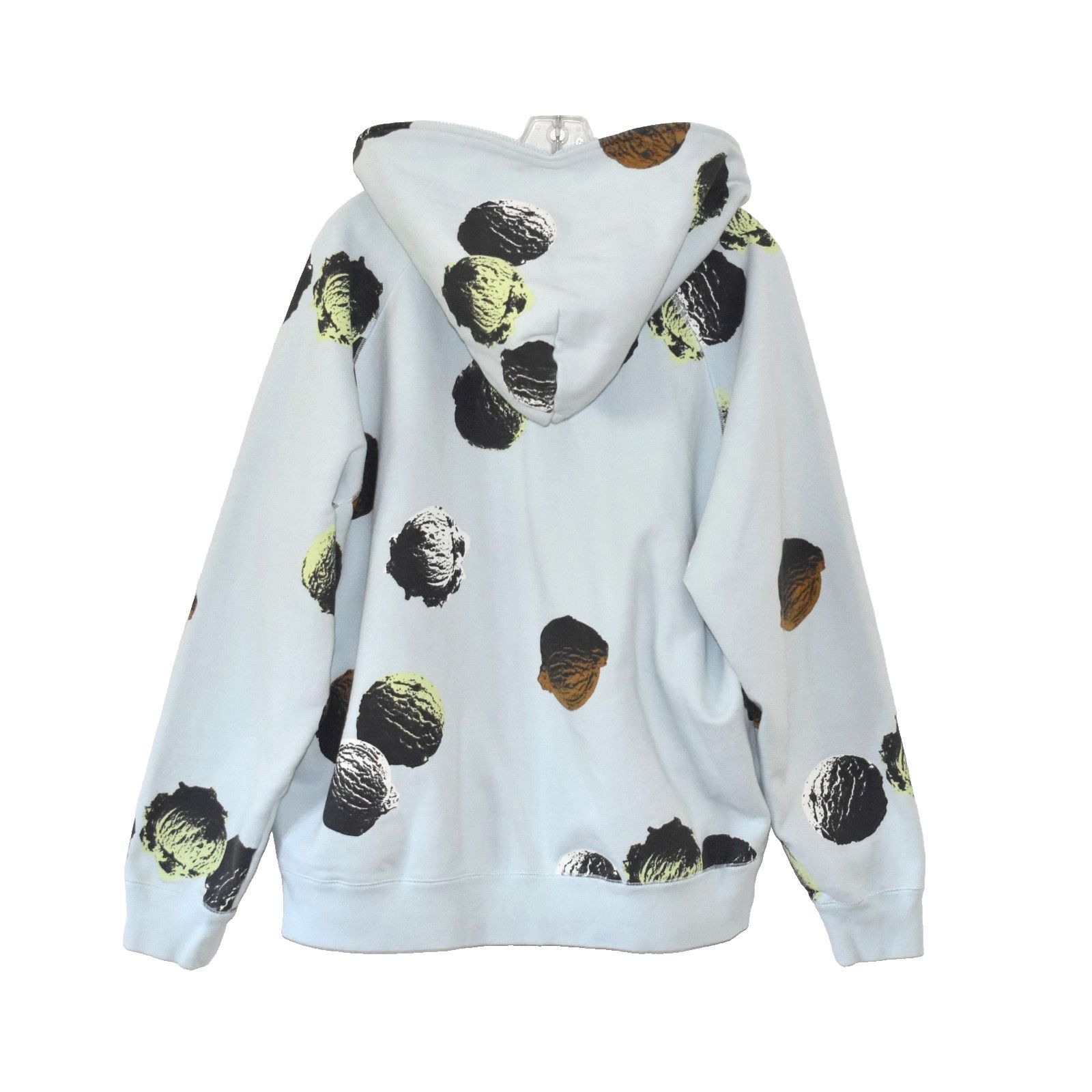 Icecream NEW ICECREAM Ice Blue Logo Scoop Zip Hooded Sweatshirt Sz XL Size US XL / EU 56 / 4 - 2 Thumbnail