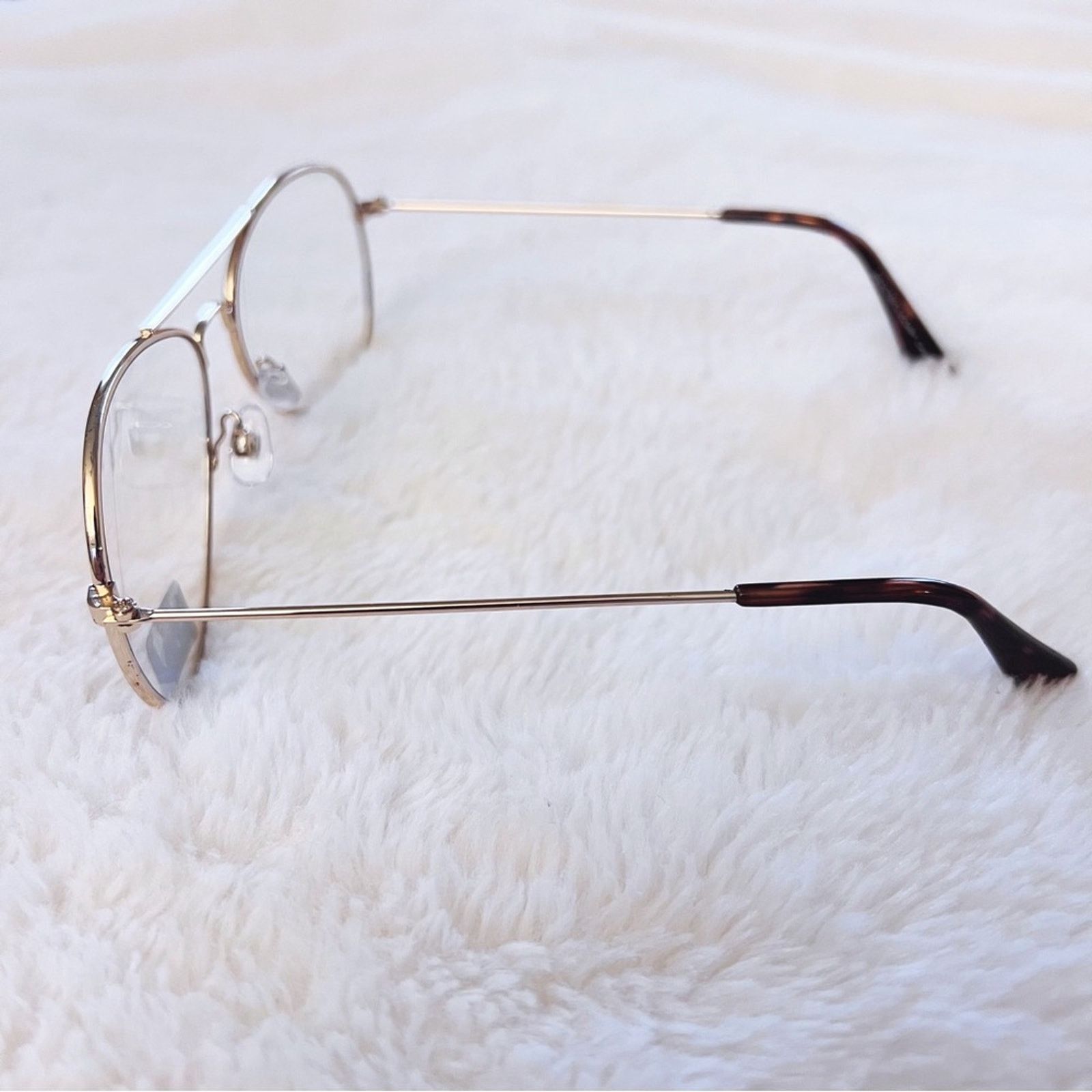 Other Nolan Gold Blue Light Glasses Size ONE SIZE - 12 Thumbnail
