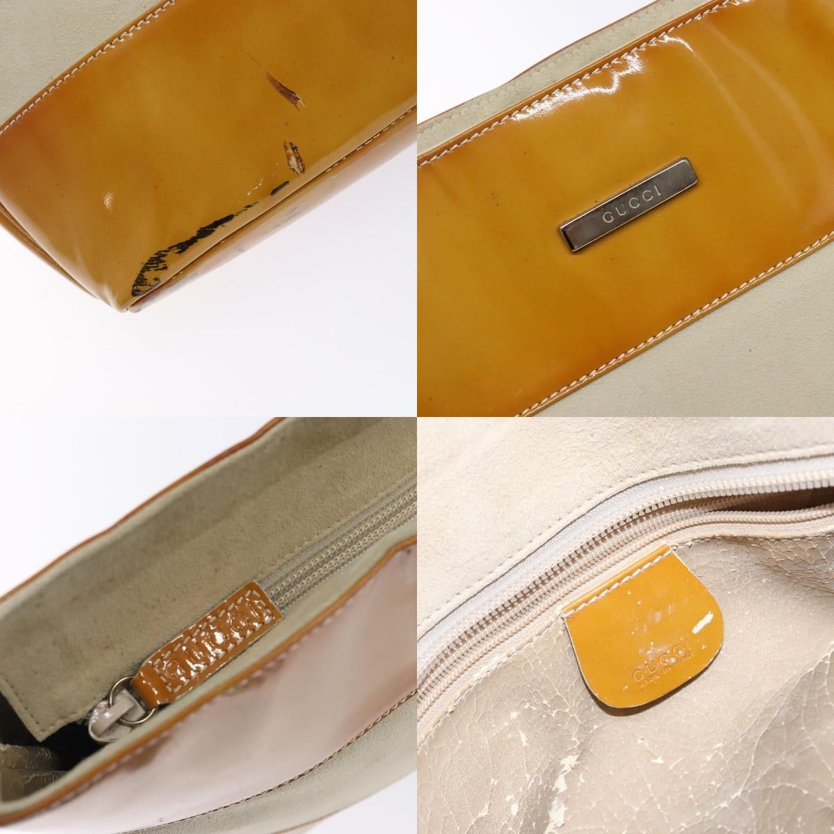 Gucci GUCCI Shoulder Bag Enamel Orange Silver 000 1013 000 1013 Size ONE SIZE - 11 Thumbnail