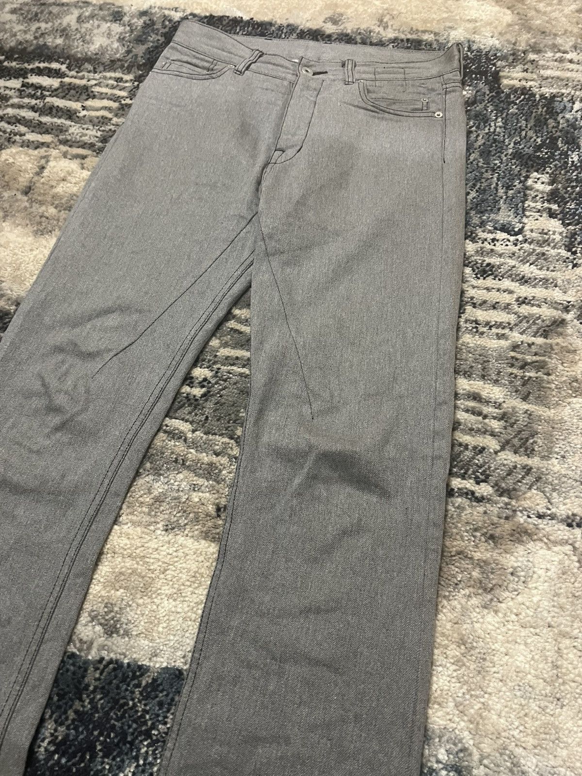 Rick Owens Rick Owens Bootcut Denim Jeans MIJ Limited Edition Size US 30 / EU 46 - 3 Thumbnail