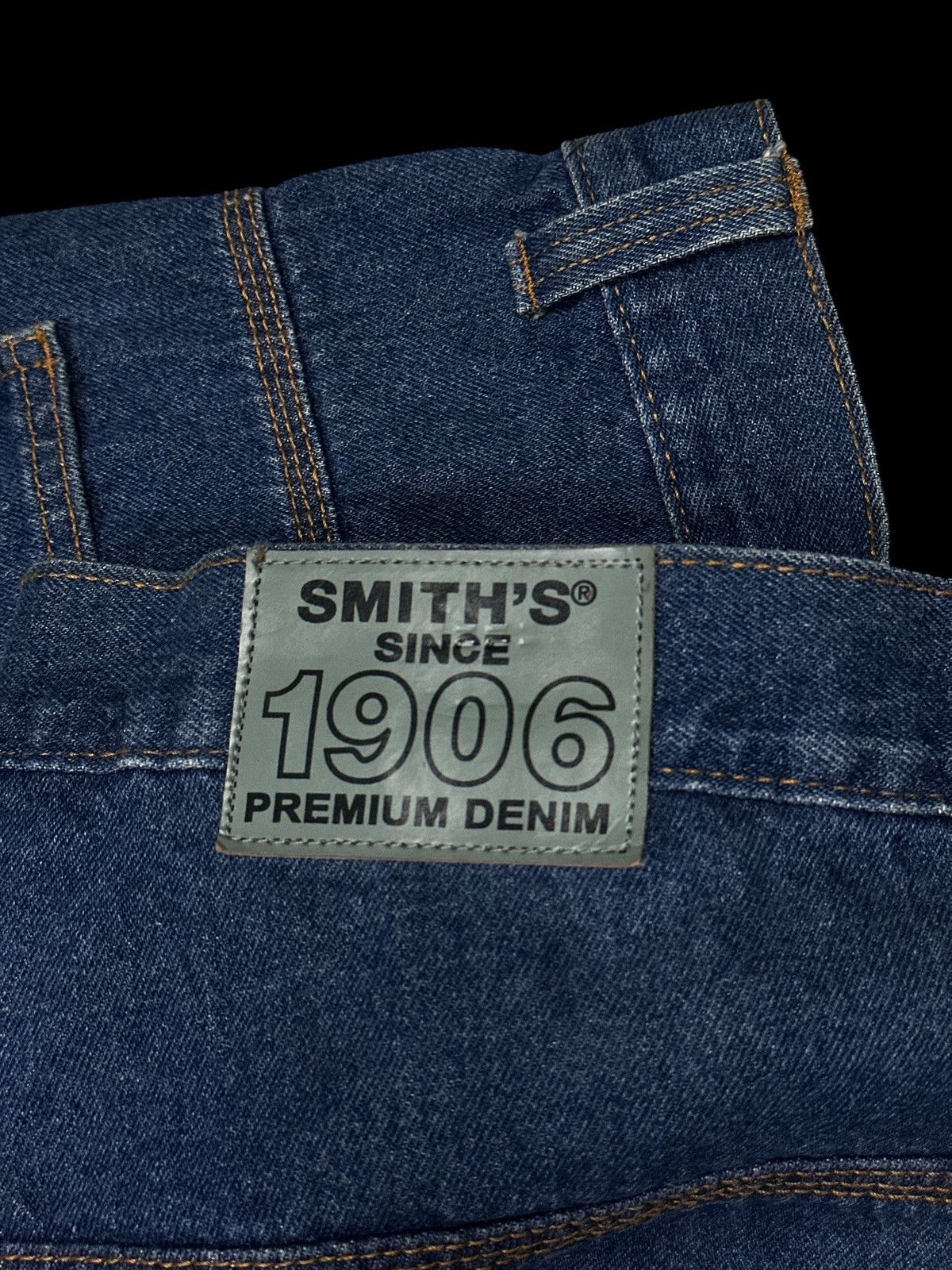 Vintage Oversize Smith's 💥 Short Denim Workwear💥 Size US 44 / EU 60 - 4 Thumbnail