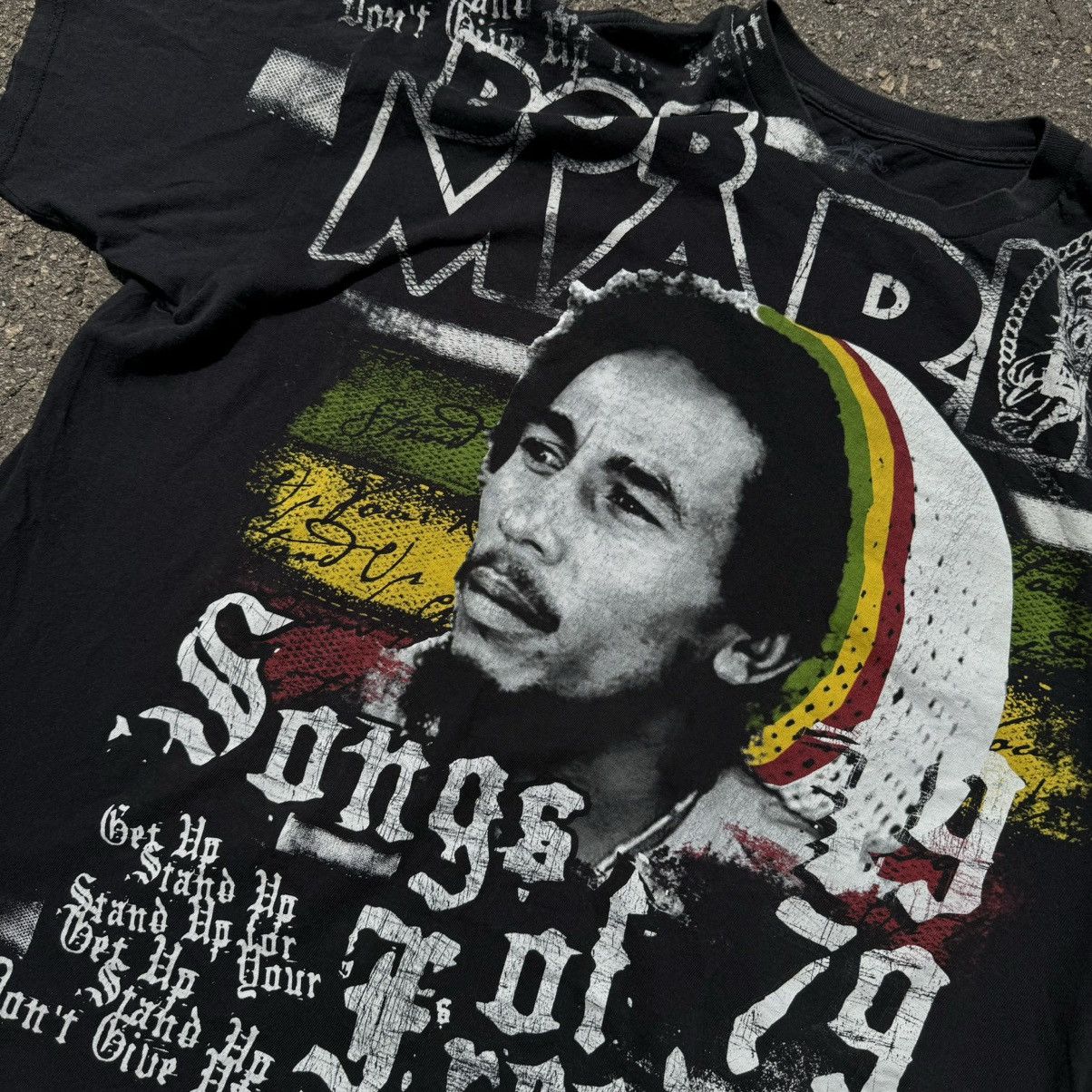 Bob Marley × Rap Tees × Vintage vintage 2011 tshirt bob marley rap tees y2k streetwear Size US XXL / EU 58 / 5 - 6 Thumbnail