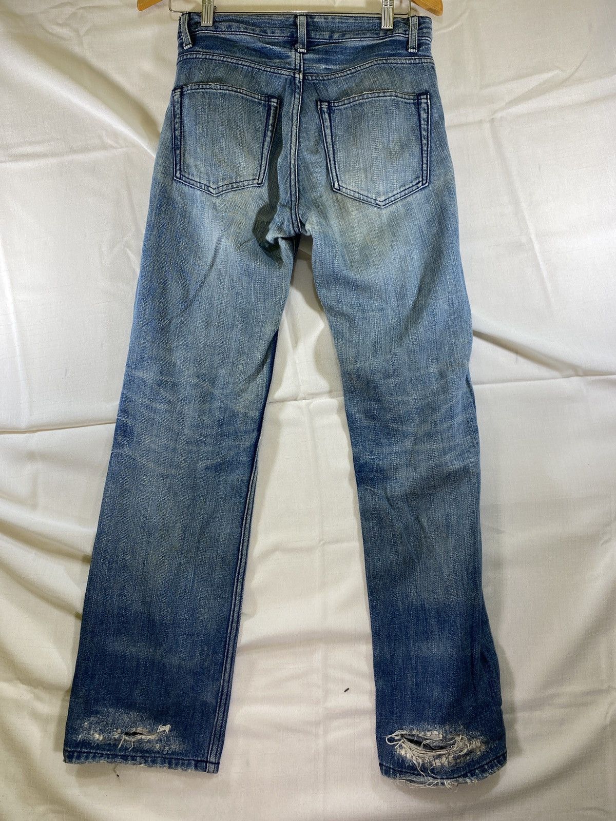 Zucca studded ripped denim Size US 30 / EU 46 - 2 Thumbnail