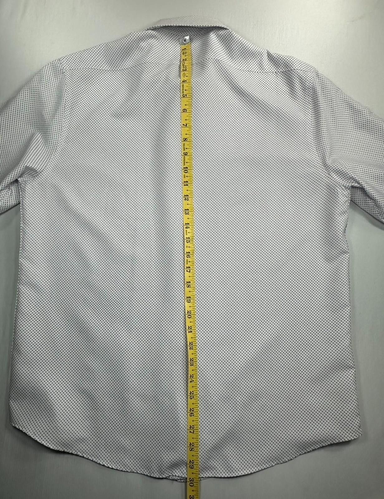 Calabrese Calabrum Modern Fit Button Up Shirt Purple Men's L 16-16.5 Size US L / EU 52-54 / 3 - 3 Thumbnail