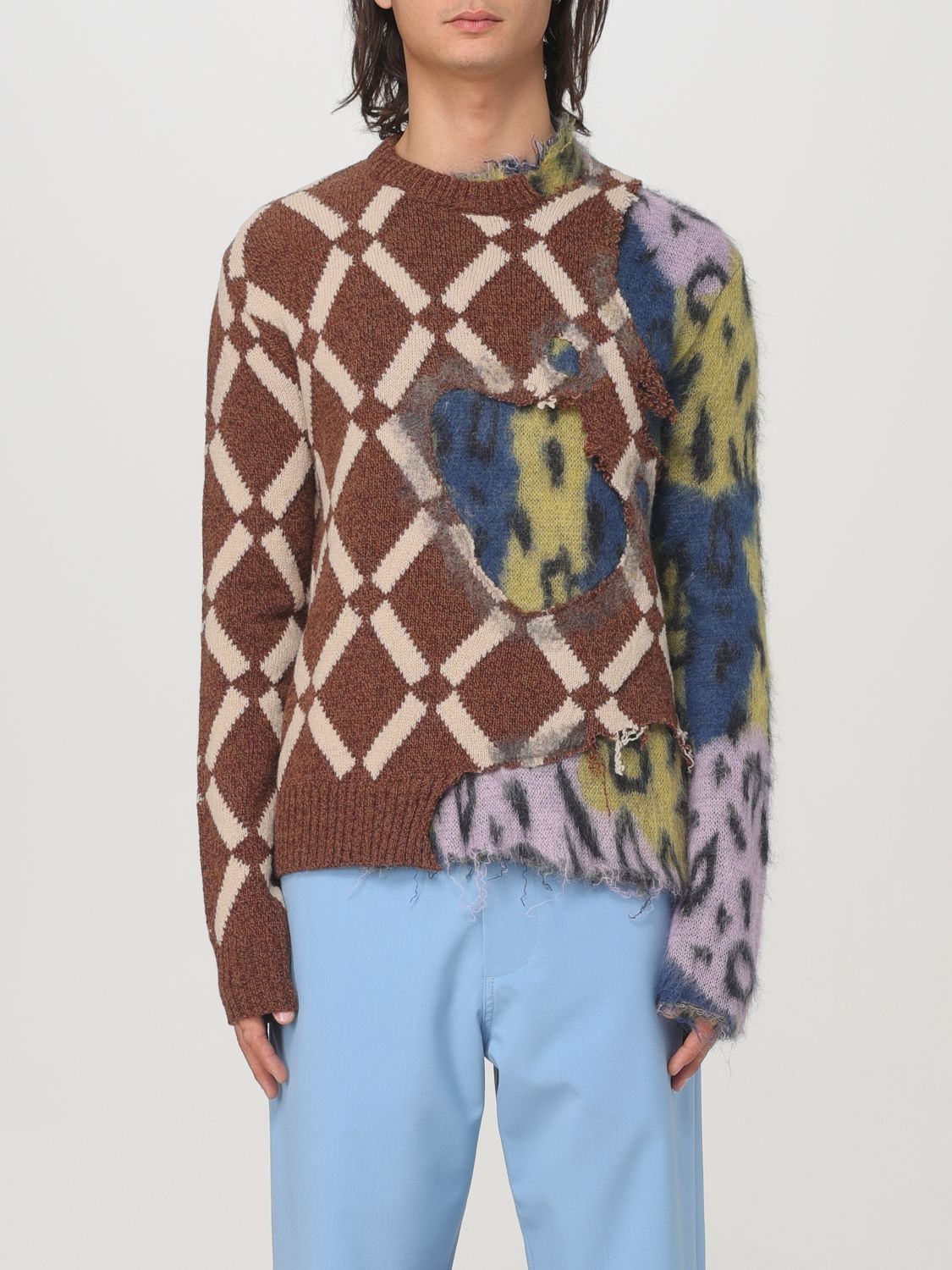 Marni o1w1db11125 Sweater in Multicolor Size US XL / EU 56 / 4 - 1 Thumbnail