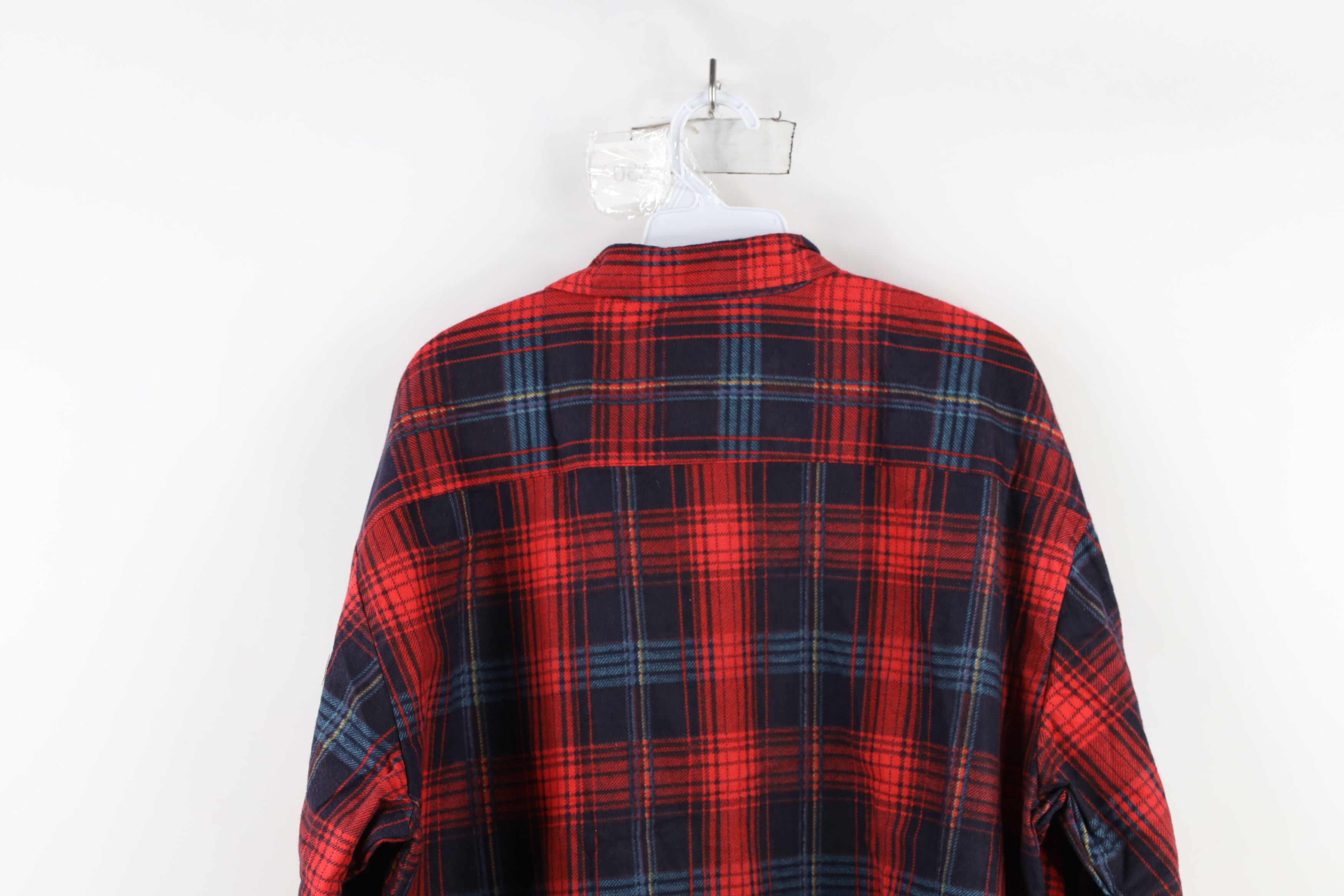 Vintage Deadstock Vintage 90s Streetwear Collared Button Shirt Plaid Size US L / EU 52-54 / 3 - 10 Thumbnail