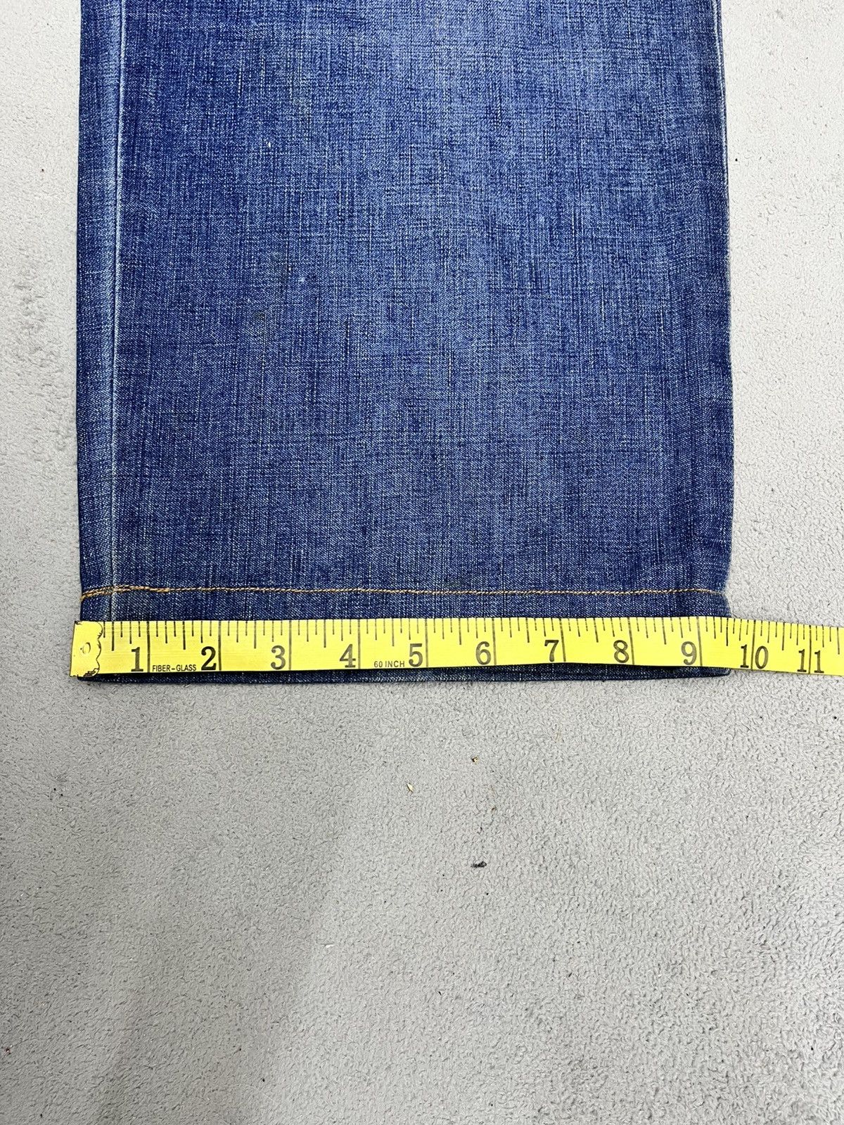 Marithe + Francois Girbaud 🔥MARITHE & FRANCOIS GIRBAUD BACKWARDS PATTERN BAGGY JEANS Size US 31 - 19 Thumbnail