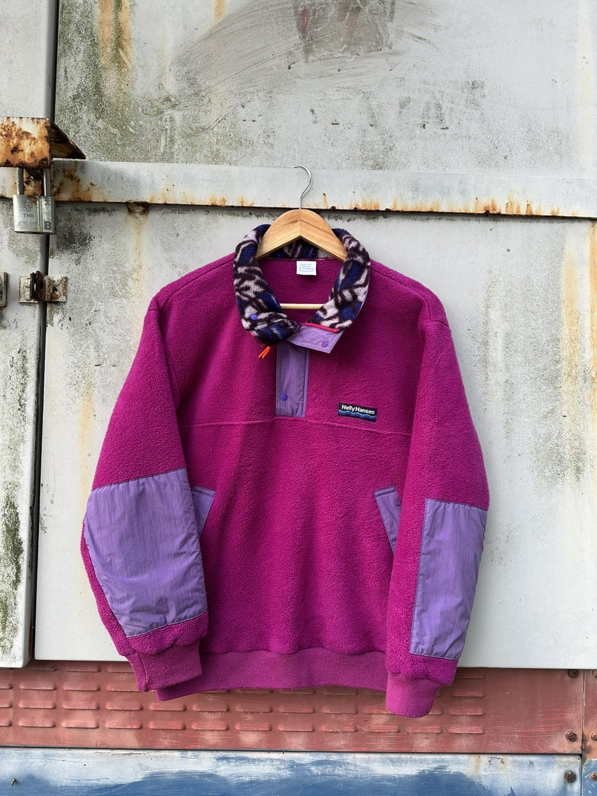 Helly Hansen 👹Helly Hensen Fleece Pullover Jacket Size US M / EU 48-50 / 2 - 2 Thumbnail