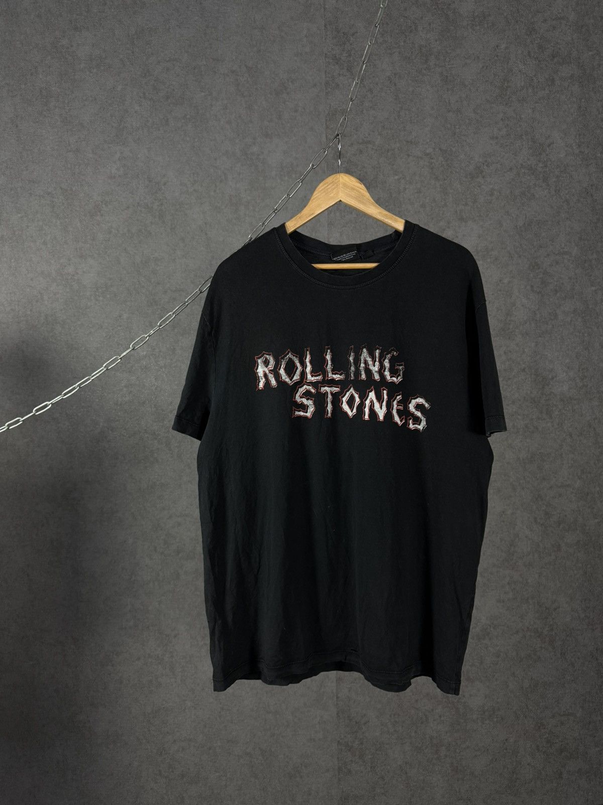 The Rolling Stones The Rolling Stones rock band overprinted tee Size US XL / EU 56 / 4 - 1 Thumbnail