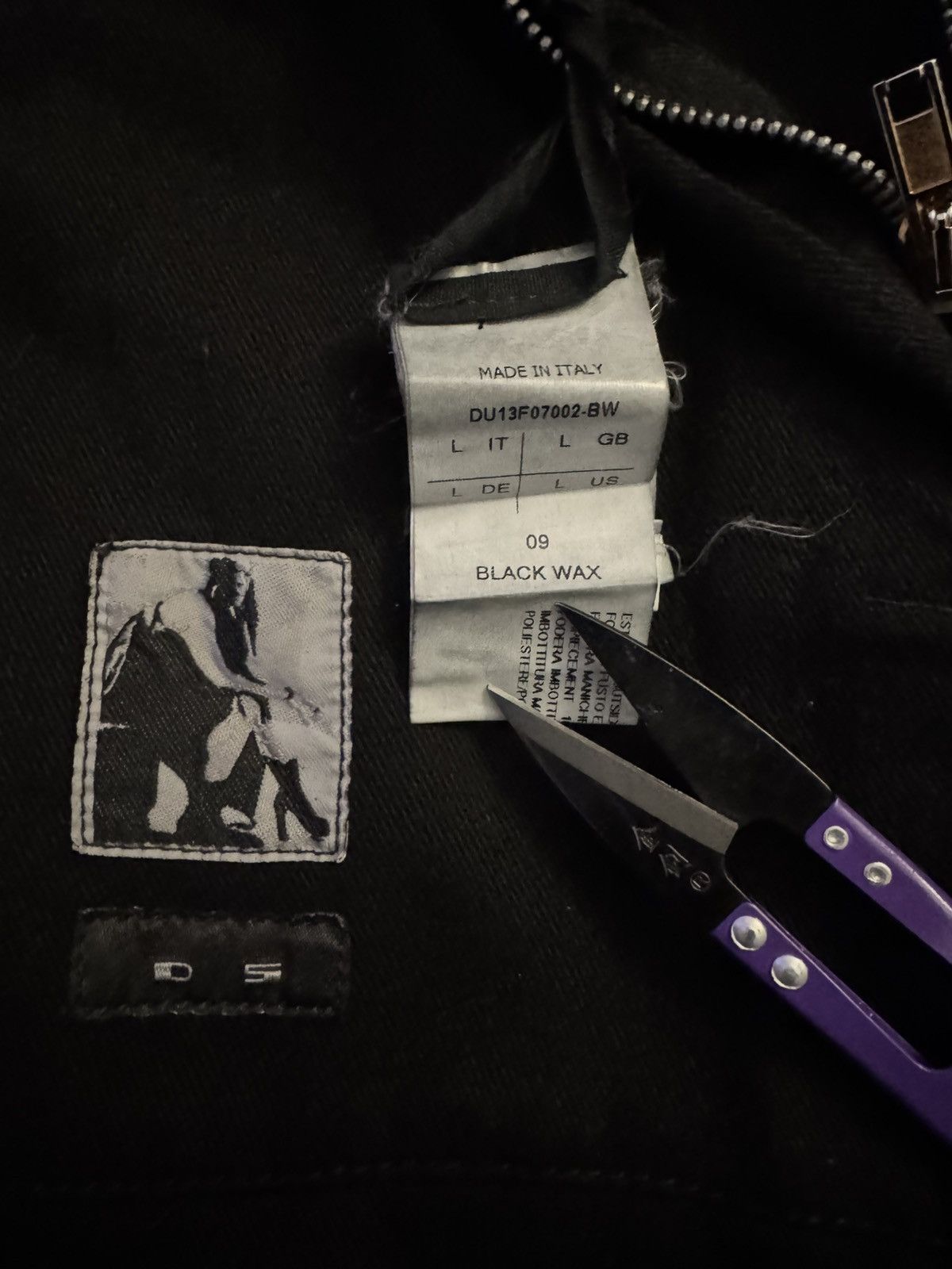Rick Owens Rick Owens Drkshdw FW13 Waxed Jacket Size US L / EU 52-54 / 3 - 3 Thumbnail