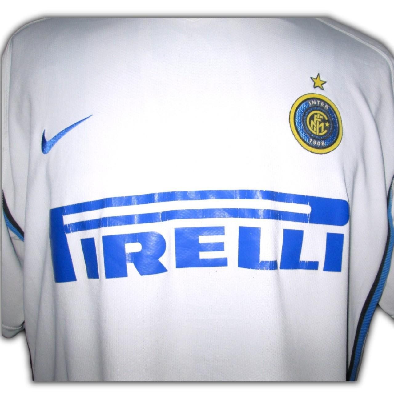 Nike Inter Milan 2006 2007 Away Shirt Jersey Size US XL / EU 56 / 4 - 3 Thumbnail