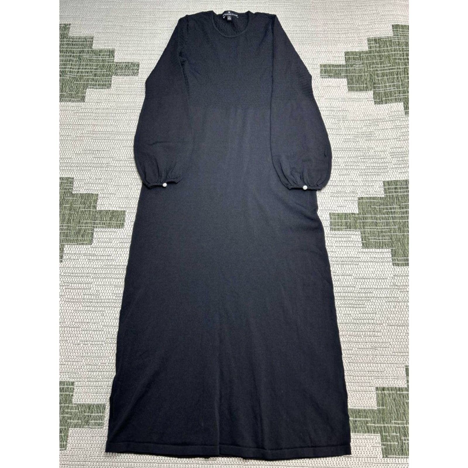Vintage Tuckernuck Dress Maxi Women S Black Knit Double Lennox Pomander Place Tuckernuck By Size S / US 4 / IT 40 - 2 Thumbnail