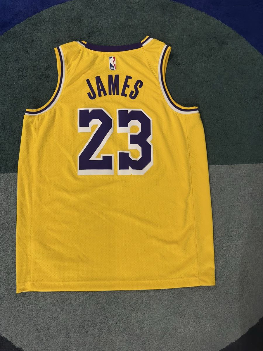 Nike Nike lakers LeBron jersey Size US L / EU 52-54 / 3 - 2 Thumbnail