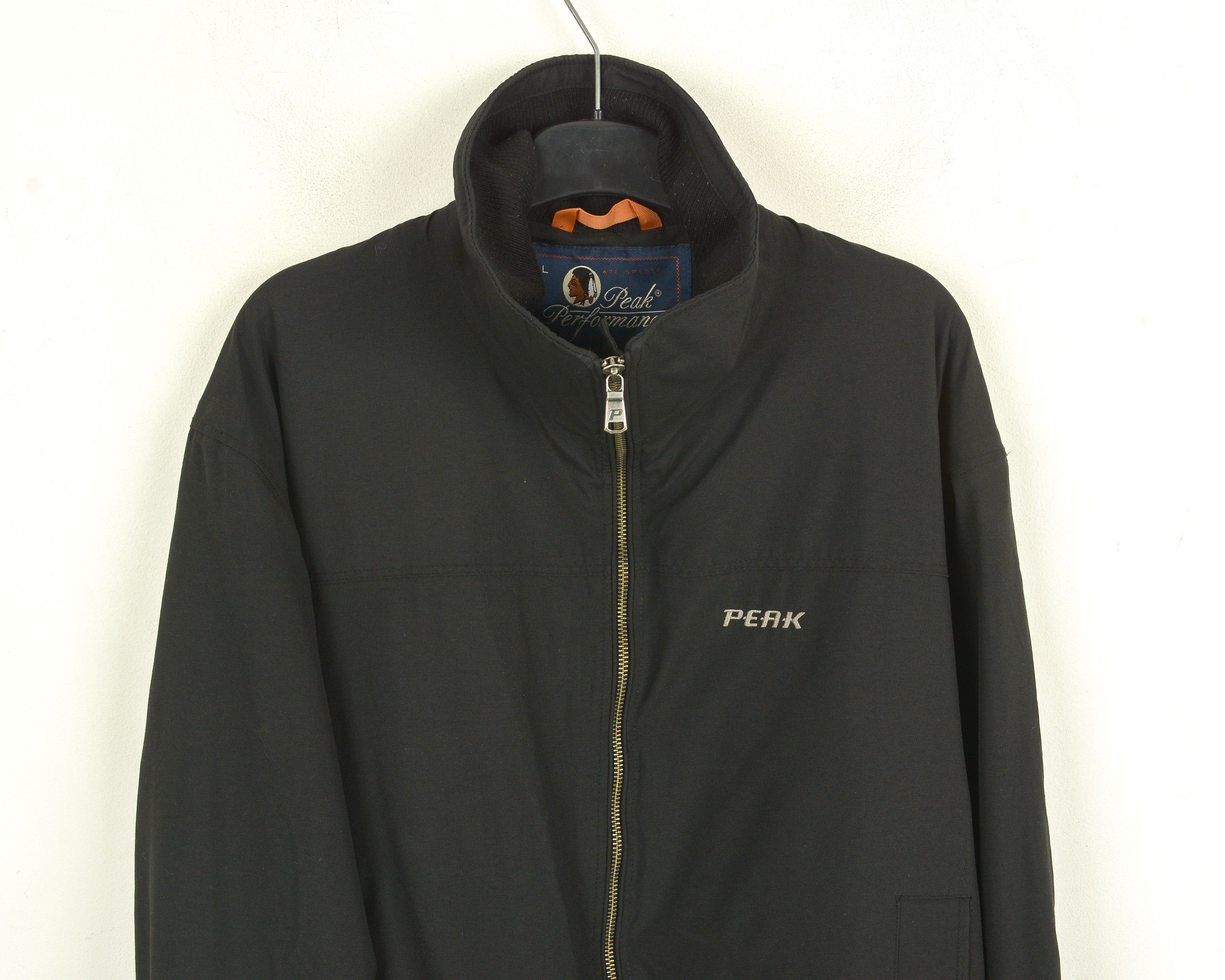 Peak Performance Men's Seaside Rain Jacket L Hiking Bomber Coat Black Size US L / EU 52-54 / 3 - 2 Thumbnail