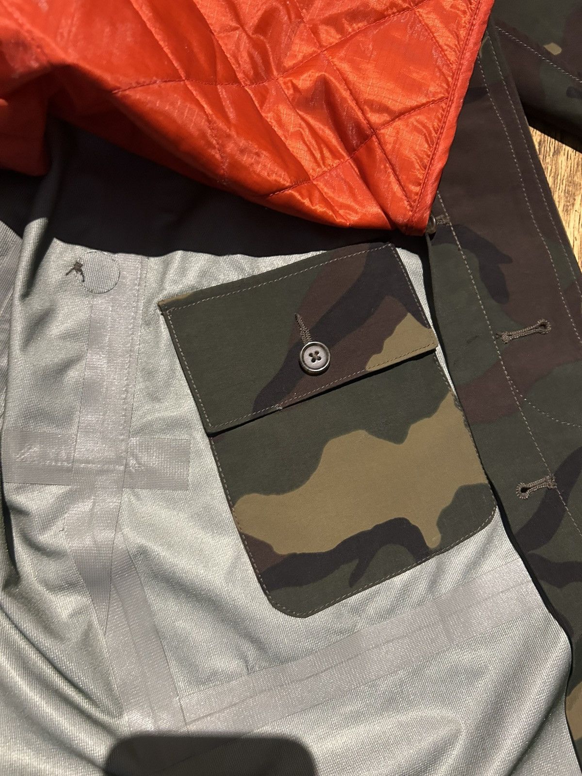 Polo Ralph Lauren Polo Ralph Lauren 2in1 Water Repellant Camo Mac Coat - Small Size US S / EU 44-46 / 1 - 5 Thumbnail