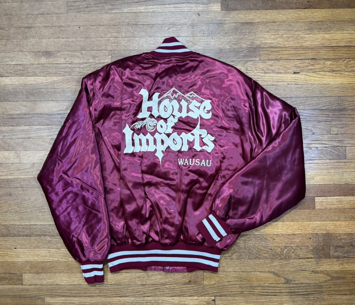 Vintage Vintage House of Imports Satin Jacket Size US M / EU 48-50 / 2 - 1 Thumbnail