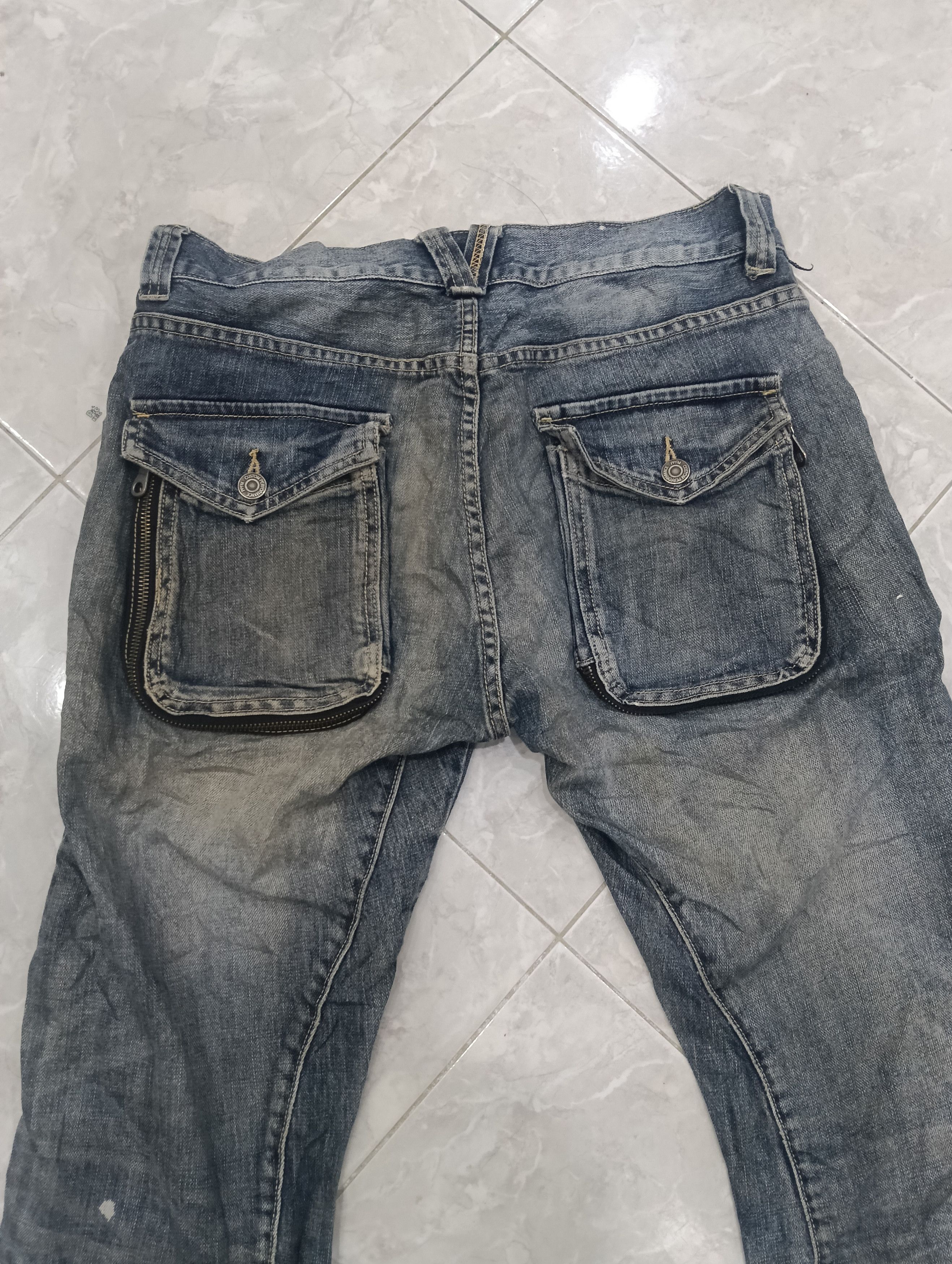 If Six Was Nine Ppfm Japan Brand Curve Jeans Size US 33 - 6 Thumbnail