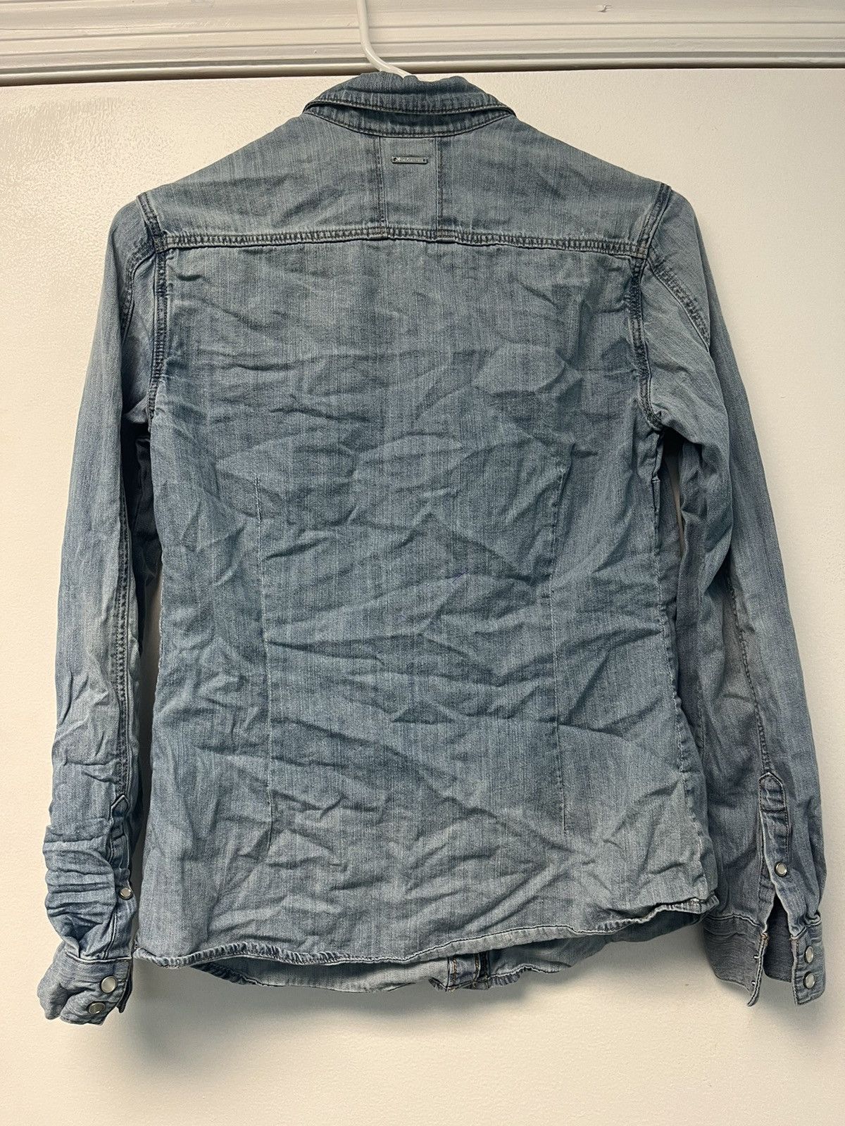 Calvin Klein Calvin Klein Light Blue Denim Jacket Size S / US 4 / IT 40 - 5 Thumbnail