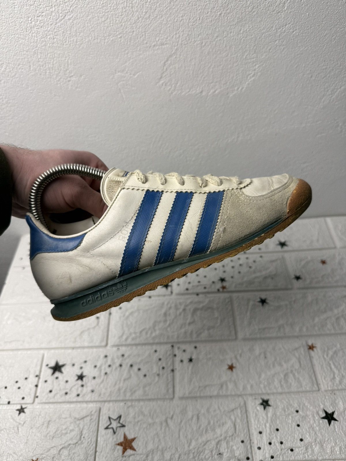 Adidas Adidas Rom 70-80's Vintage US6 UK5.5 EUR38 Sneakers Rare Size US 6 / EU 39 - 2 Thumbnail