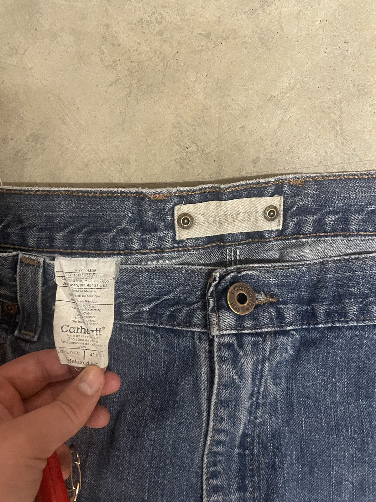 Carhartt Carhartt Denim Work Pants Size US 41 - 4 Thumbnail